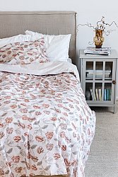 Zestaw łóżko - Wreath (różowy)