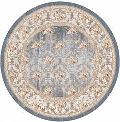 Okrągły dywan - Zafer (szary/beżowy)