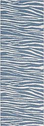 Dywany z tworzyw sztucznych - Horredsmattan Zebra (niebieski)