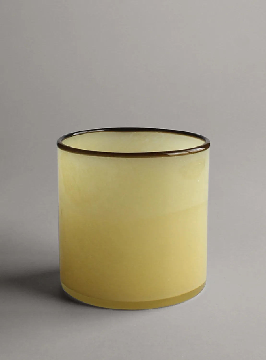 Świecznik M - Harmony (soft yellow/amber)