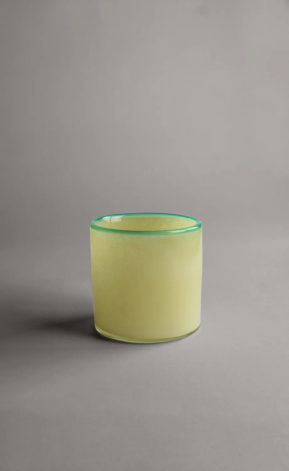 Świecznik M - Harmony (soft yellow/green)