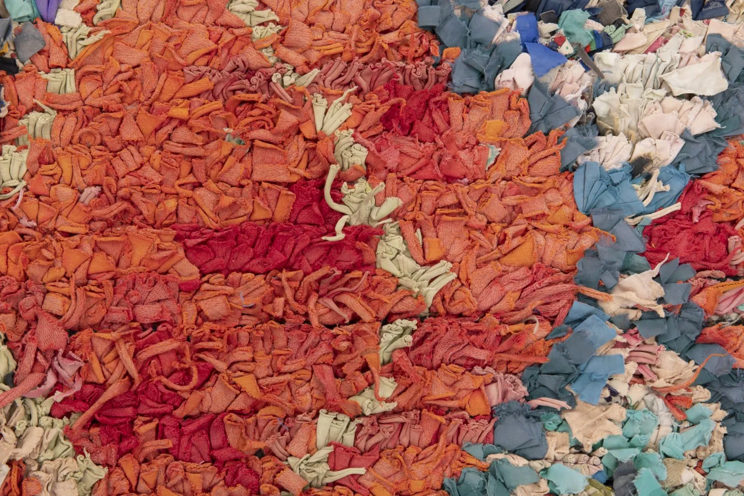 Berberyjskie Dywany Boucherouite Z Maroka 195 x 115 cm