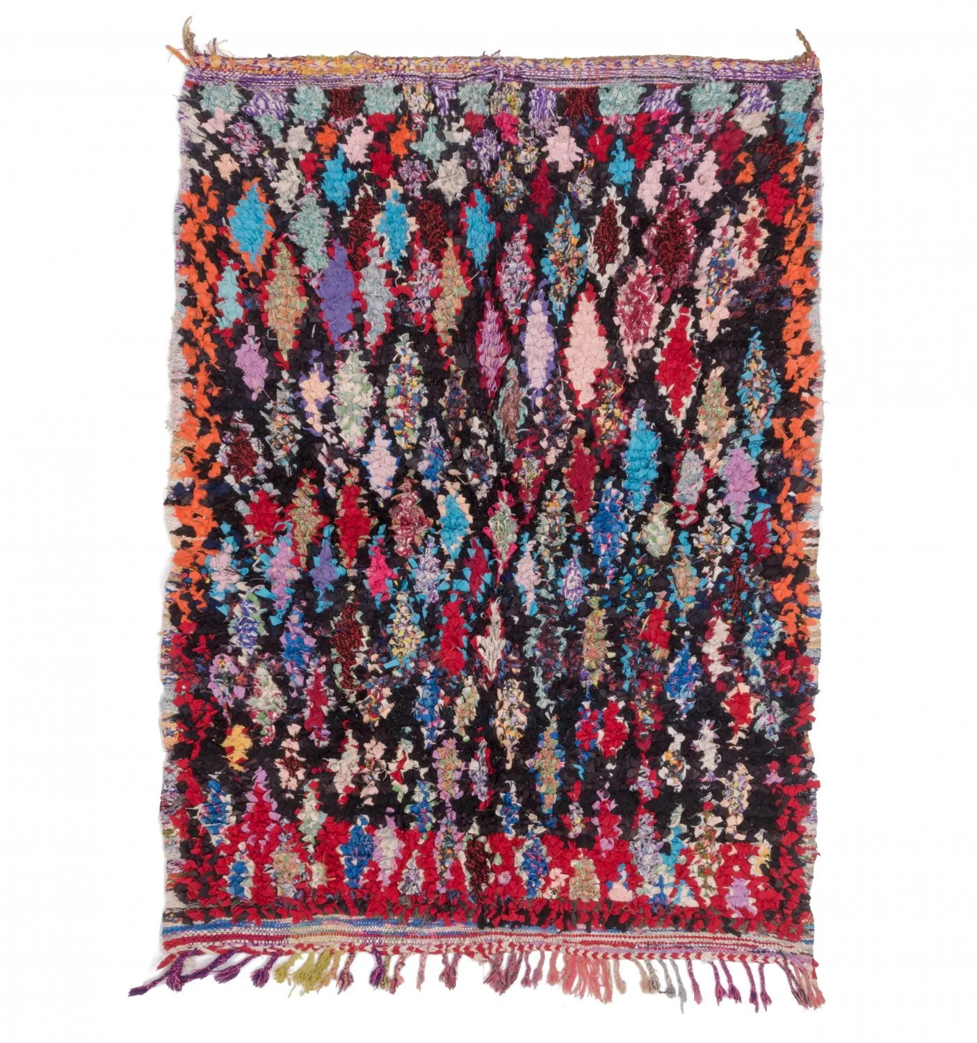 Berberyjskie Dywany Boucherouite Z Maroka 185 x 125 cm