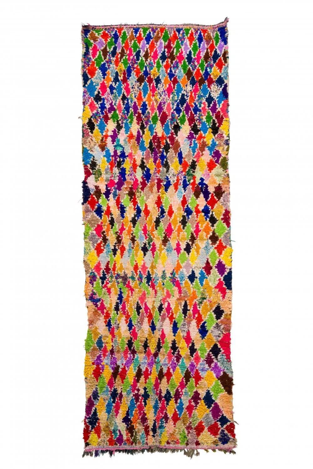 Berberyjskie Dywany Boucherouite Z Maroka 120 x 335 cm