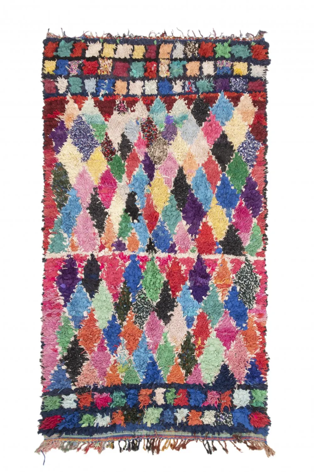 Berberyjskie Dywany Boucherouite Z Maroka 250 x 140 cm
