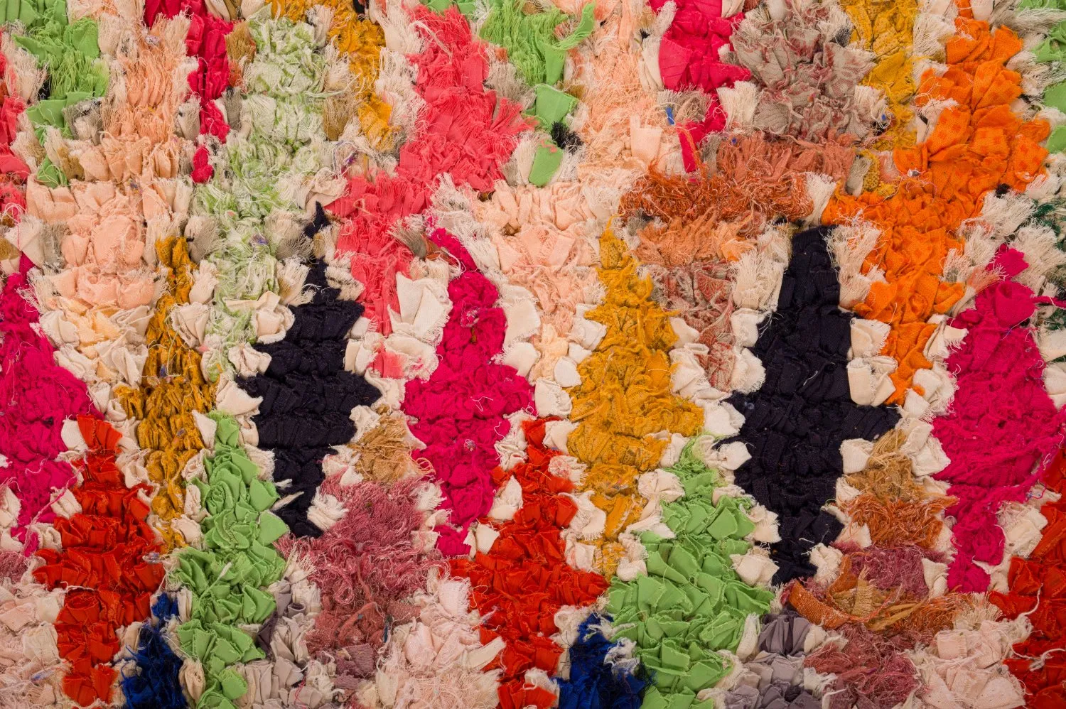 Berberyjskie Dywany Boucherouite Z Maroka 120 x 335 cm