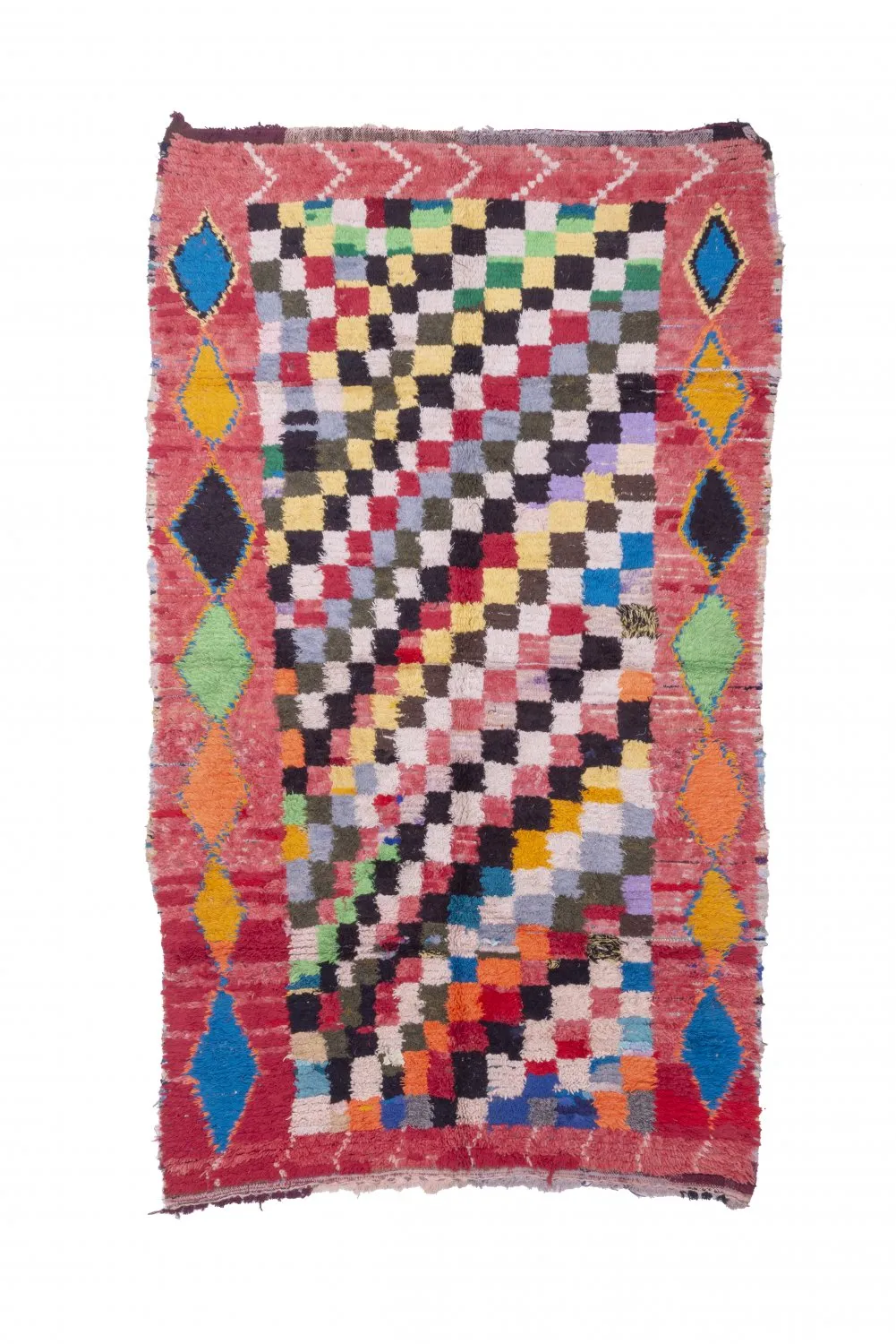 Berberyjskie Dywany Boucherouite Z Maroka 240 x 140 cm