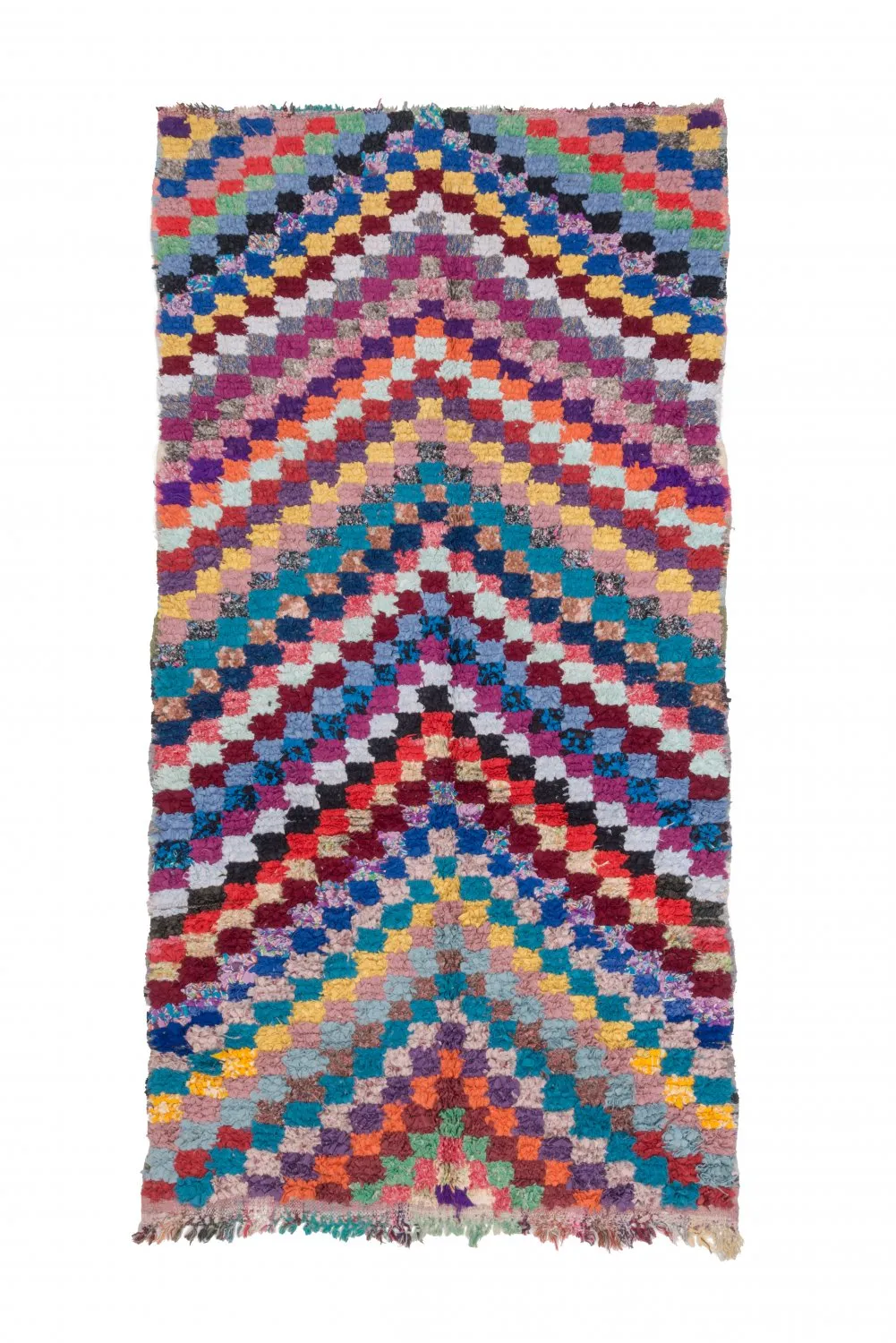 Berberyjskie Dywany Boucherouite Z Maroka 245 x 125 cm