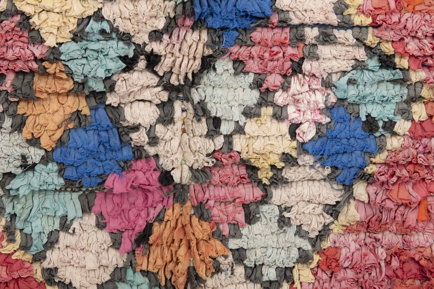 Berberyjskie Dywany Boucherouite Z Maroka 230 x 155 cm