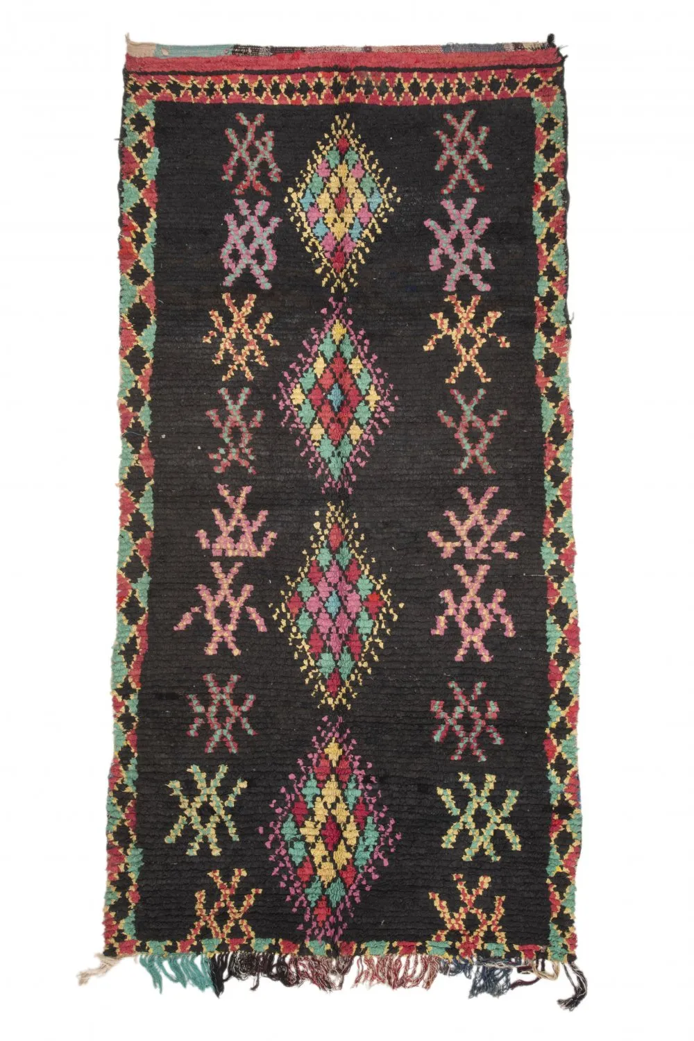 Berberyjskie Dywany Boucherouite Z Maroka 320 x 150 cm