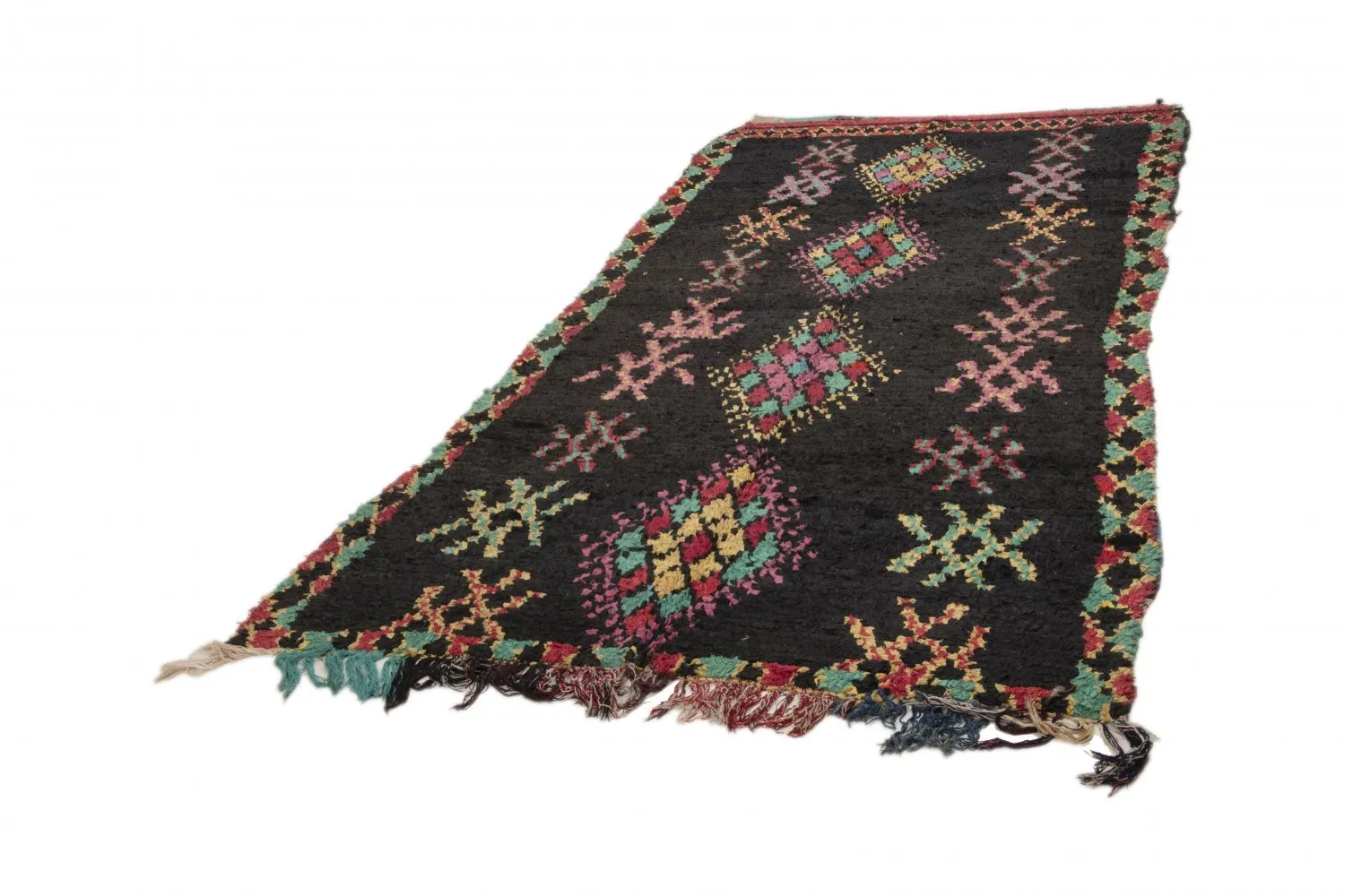 Berberyjskie Dywany Boucherouite Z Maroka 320 x 150 cm