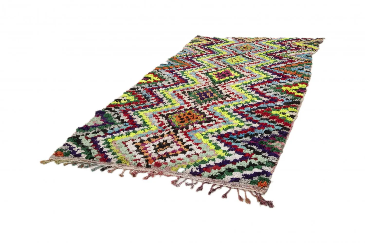 Berberyjskie Dywany Boucherouite Z Maroka 315 x 170 cm