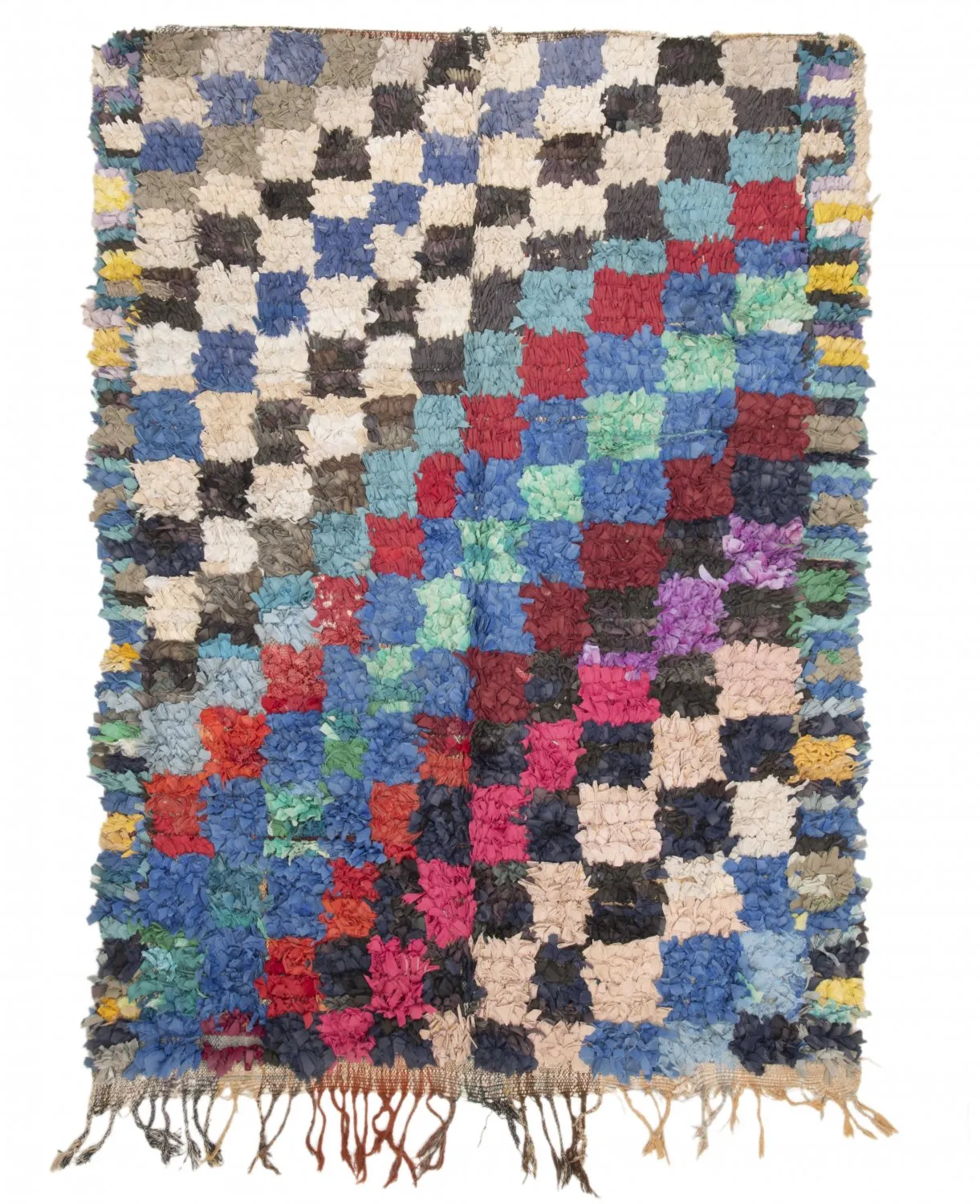 Berberyjskie Dywany Boucherouite Z Maroka 225 x 155 cm