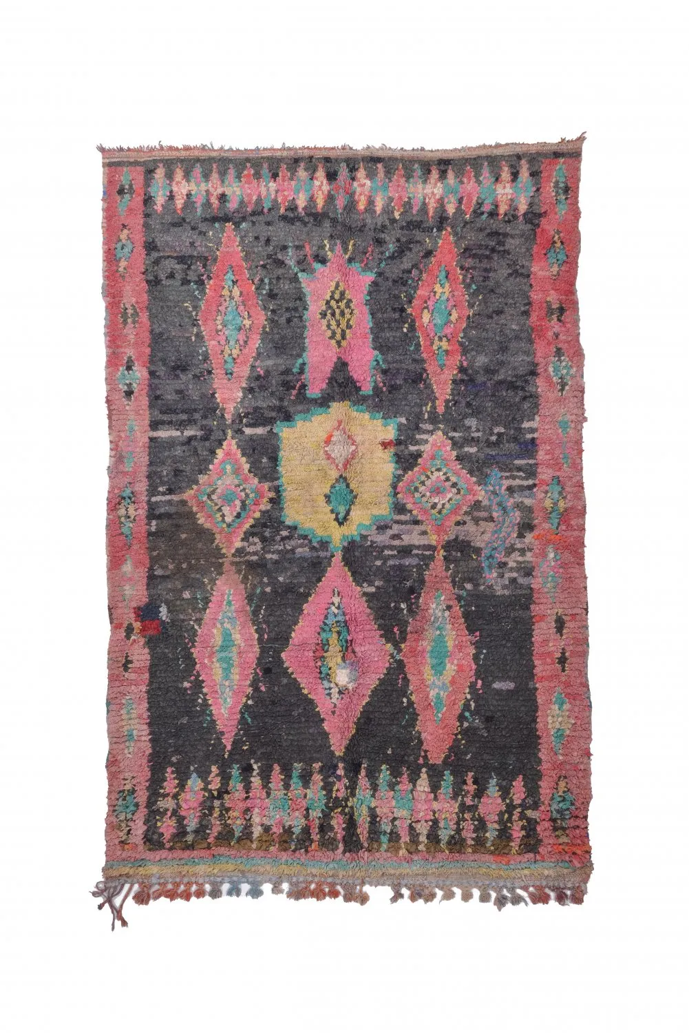 Berberyjskie Dywany Boucherouite Z Maroka 240 x 155 cm