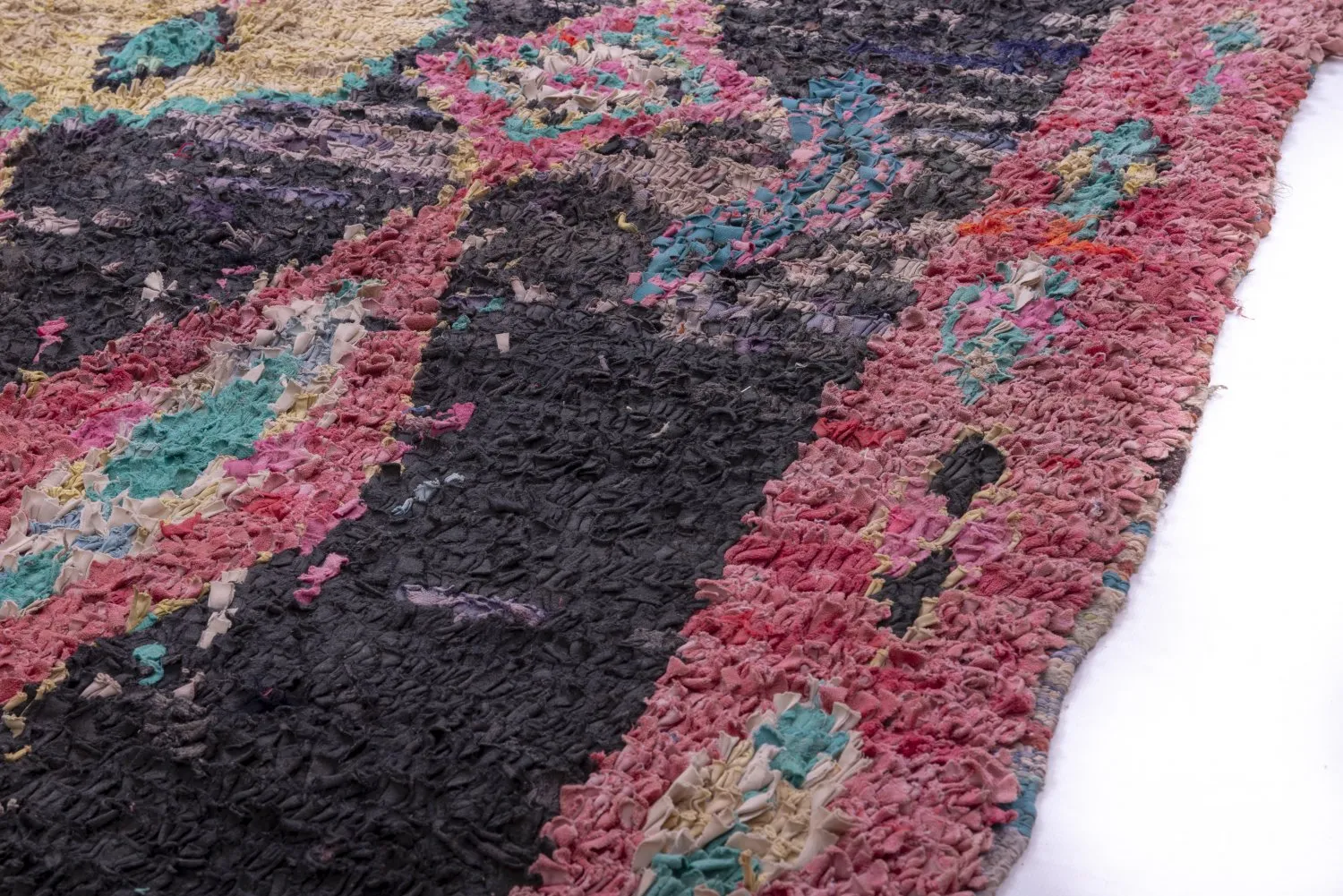 Berberyjskie Dywany Boucherouite Z Maroka 240 x 155 cm