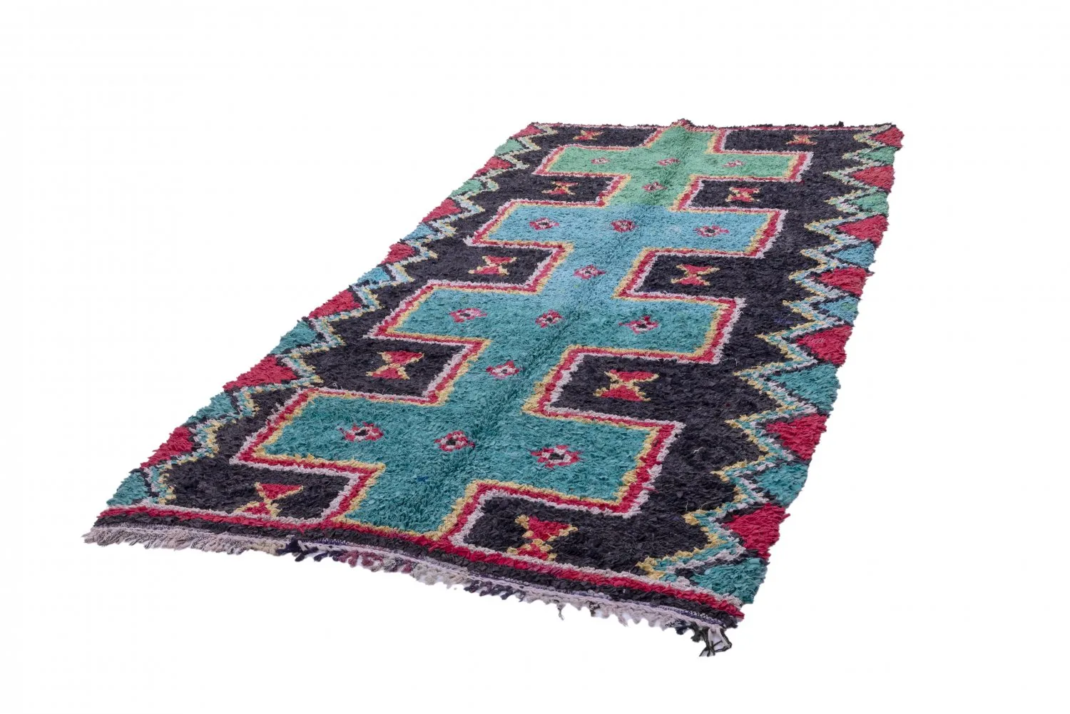 Berberyjskie Dywany Boucherouite Z Maroka 310 x 160 cm