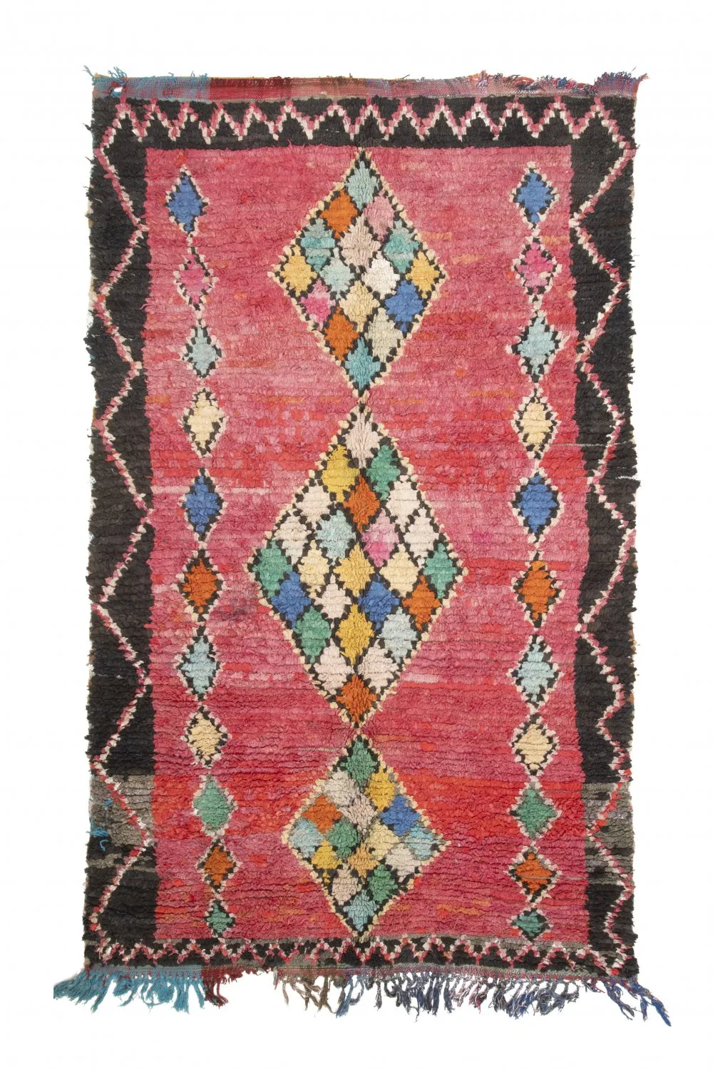 Berberyjskie Dywany Boucherouite Z Maroka 270 x 170 cm