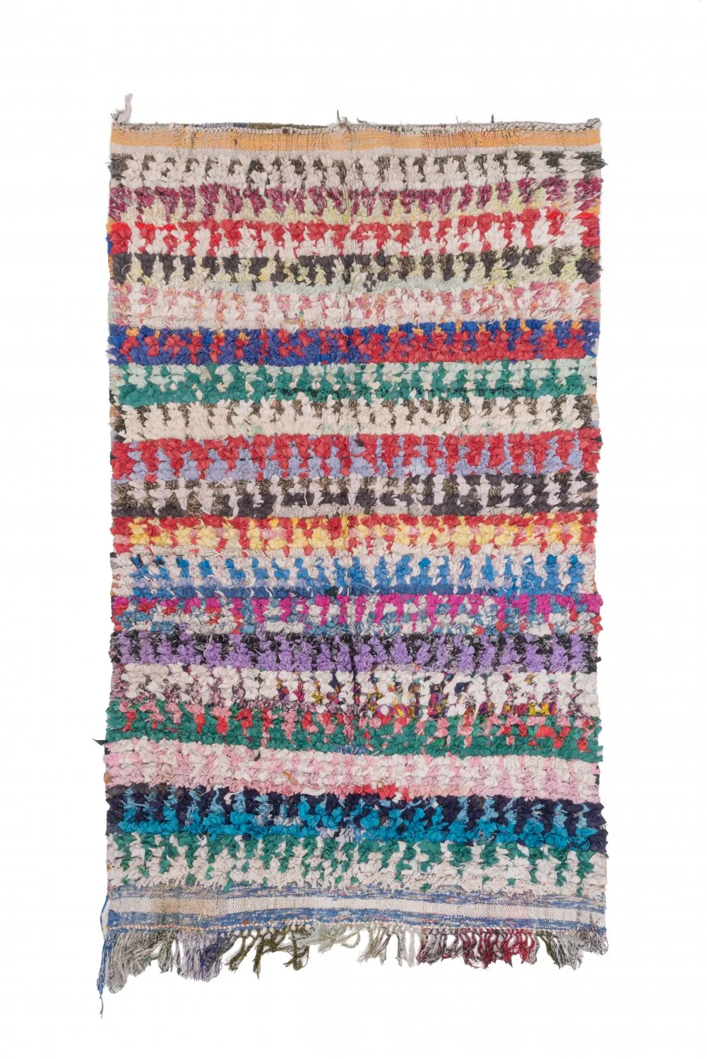 Berberyjskie Dywany Boucherouite Z Maroka 220 x 135 cm