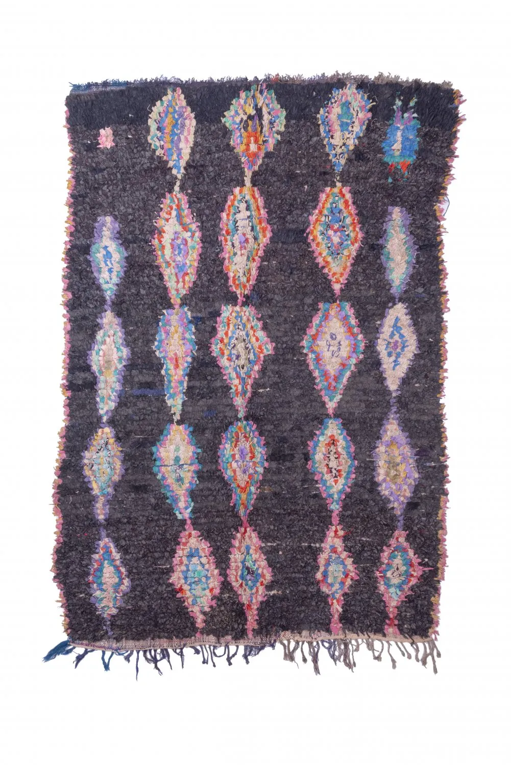 Berberyjskie Dywany Boucherouite Z Marokaa 260 x 145 cm