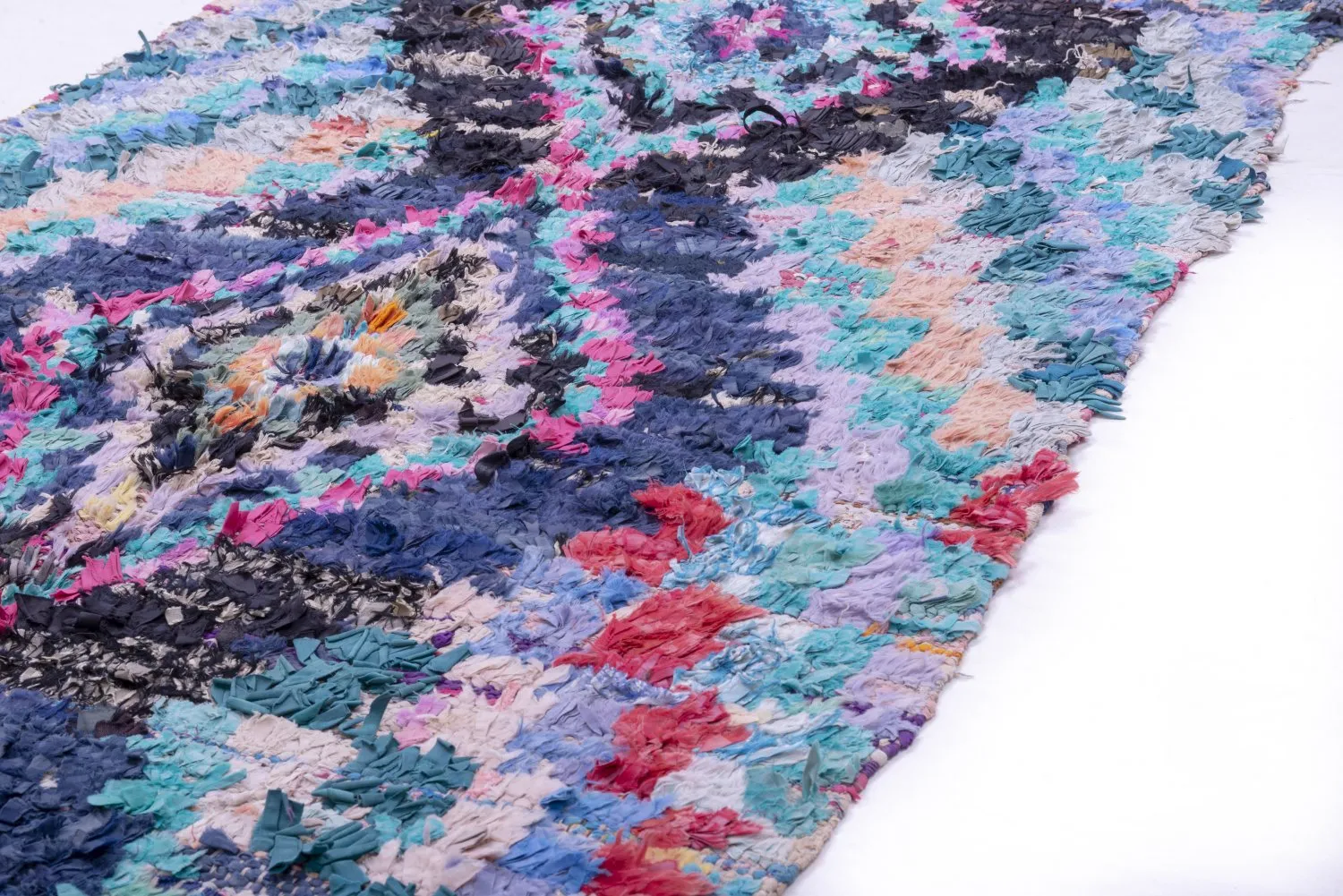 Berberyjskie Dywany Boucherouite Z Maroka 235 x 115 cm