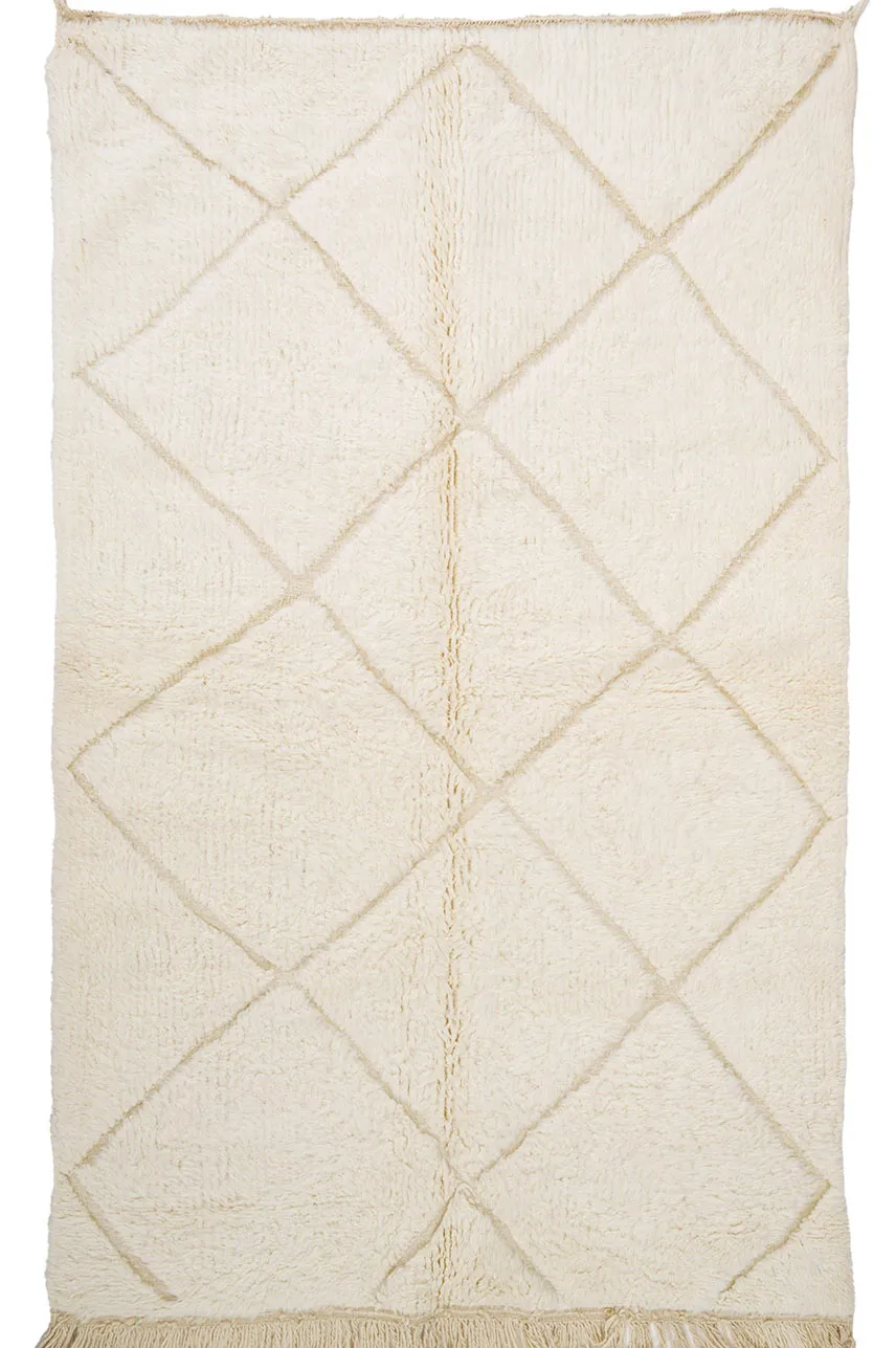 Berberyjskie Dywany Beni Ourain z Maroka 160 x 260 cm