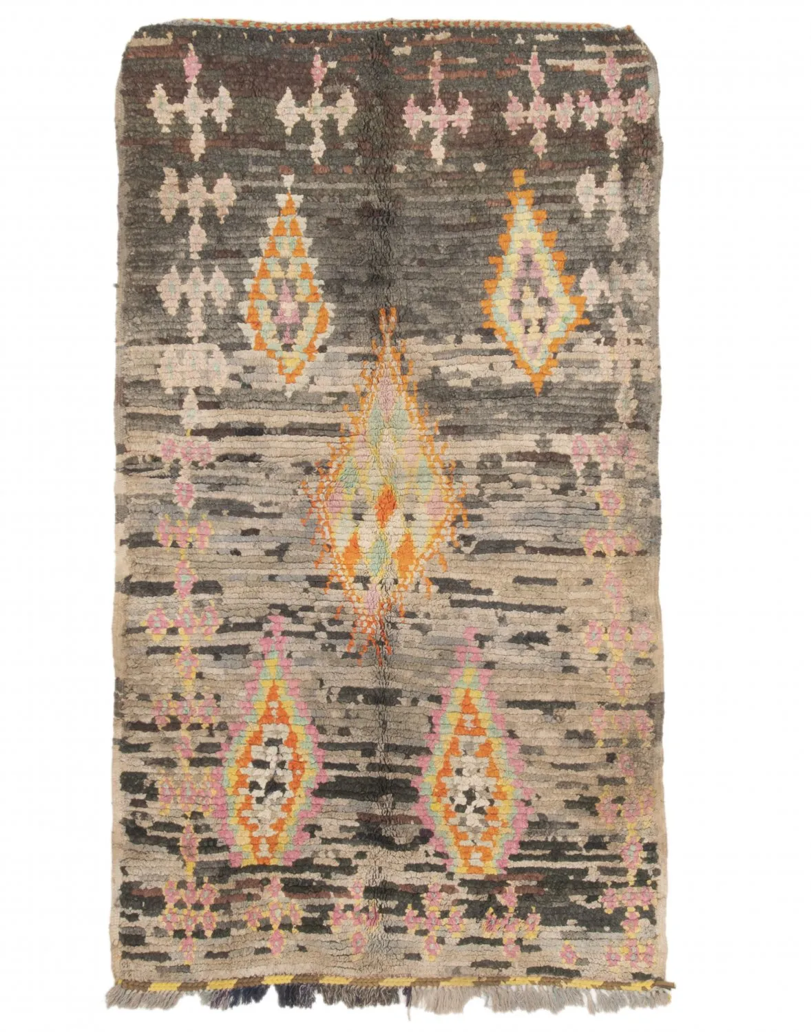Berberyjskie Dywany Boucherouite Z Maroka 195 x 110 cm