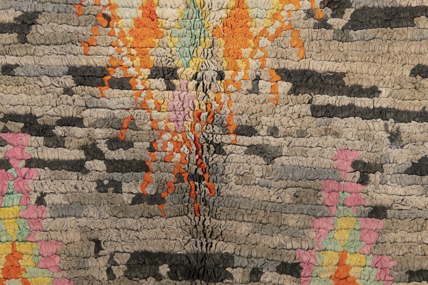 Berberyjskie Dywany Boucherouite Z Maroka 195 x 110 cm