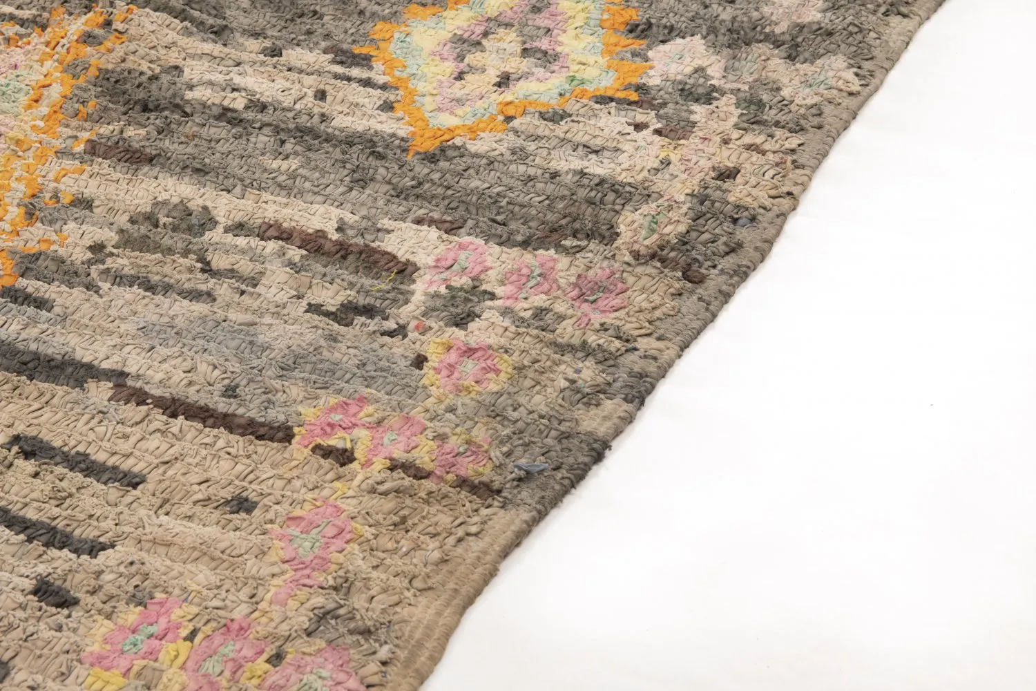 Berberyjskie Dywany Boucherouite Z Maroka 195 x 110 cm