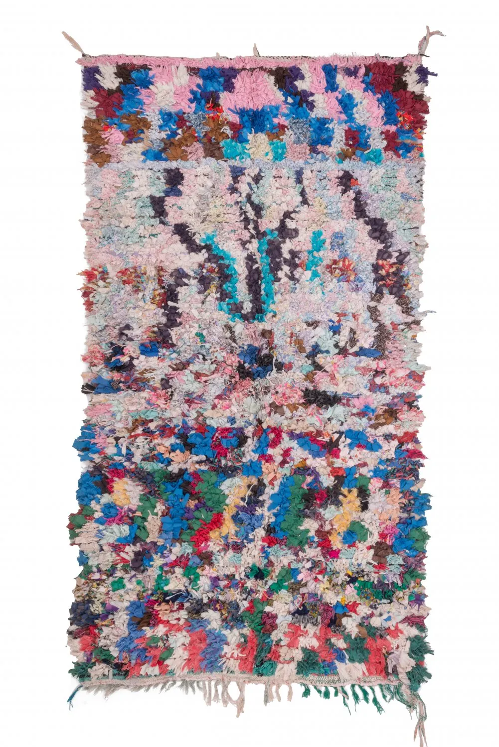 Berberyjskie Dywany Boucherouite Z Maroka 220 x 140 cm