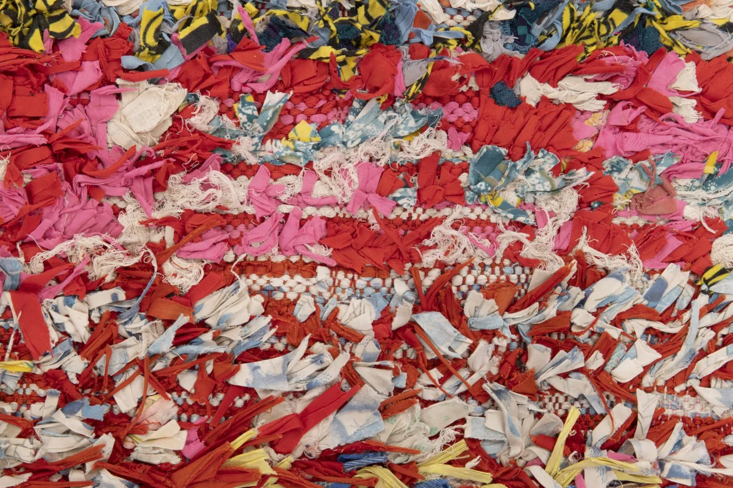 Berberyjskie Dywany Boucherouite Z Maroka 205 x 140 cm