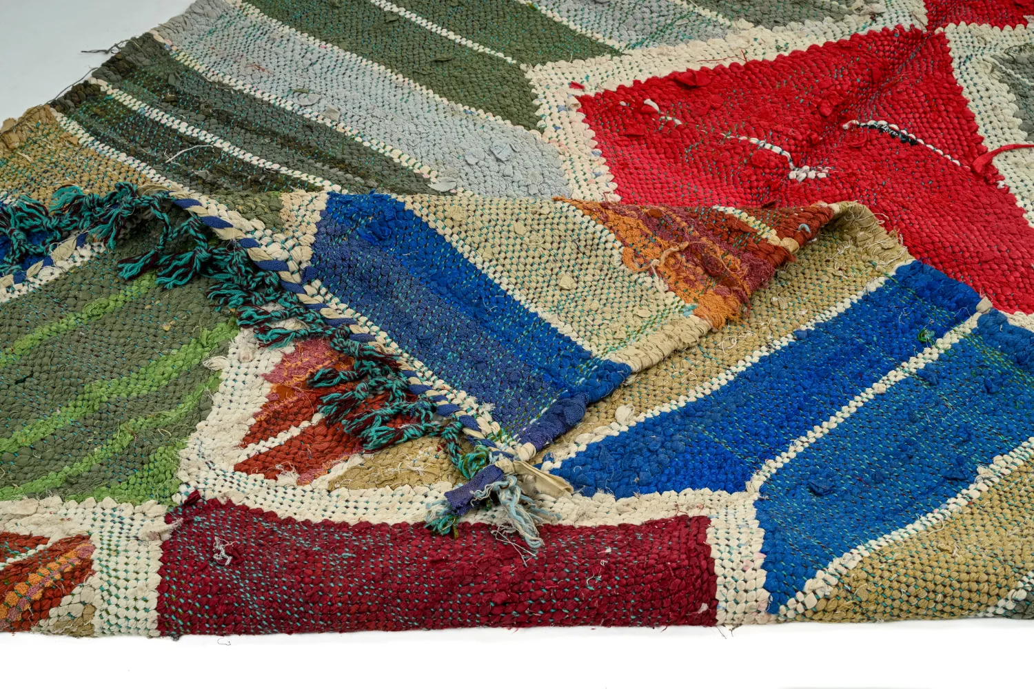 Berberyjskie Dywany Boucherouite Z Maroka 120 x 280 cm
