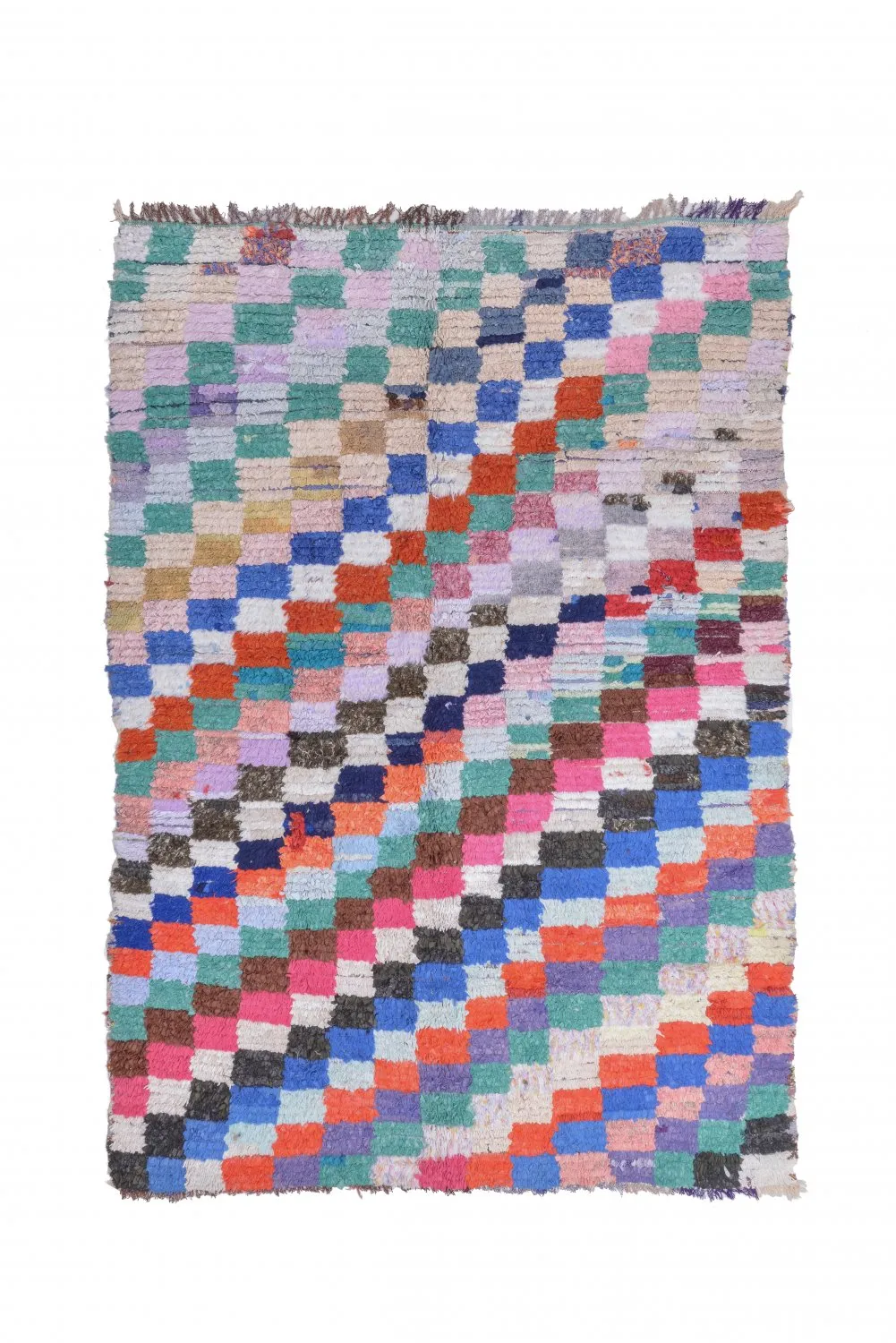 Berberyjskie Dywany Boucherouite Z Maroka 175 x 155 cm