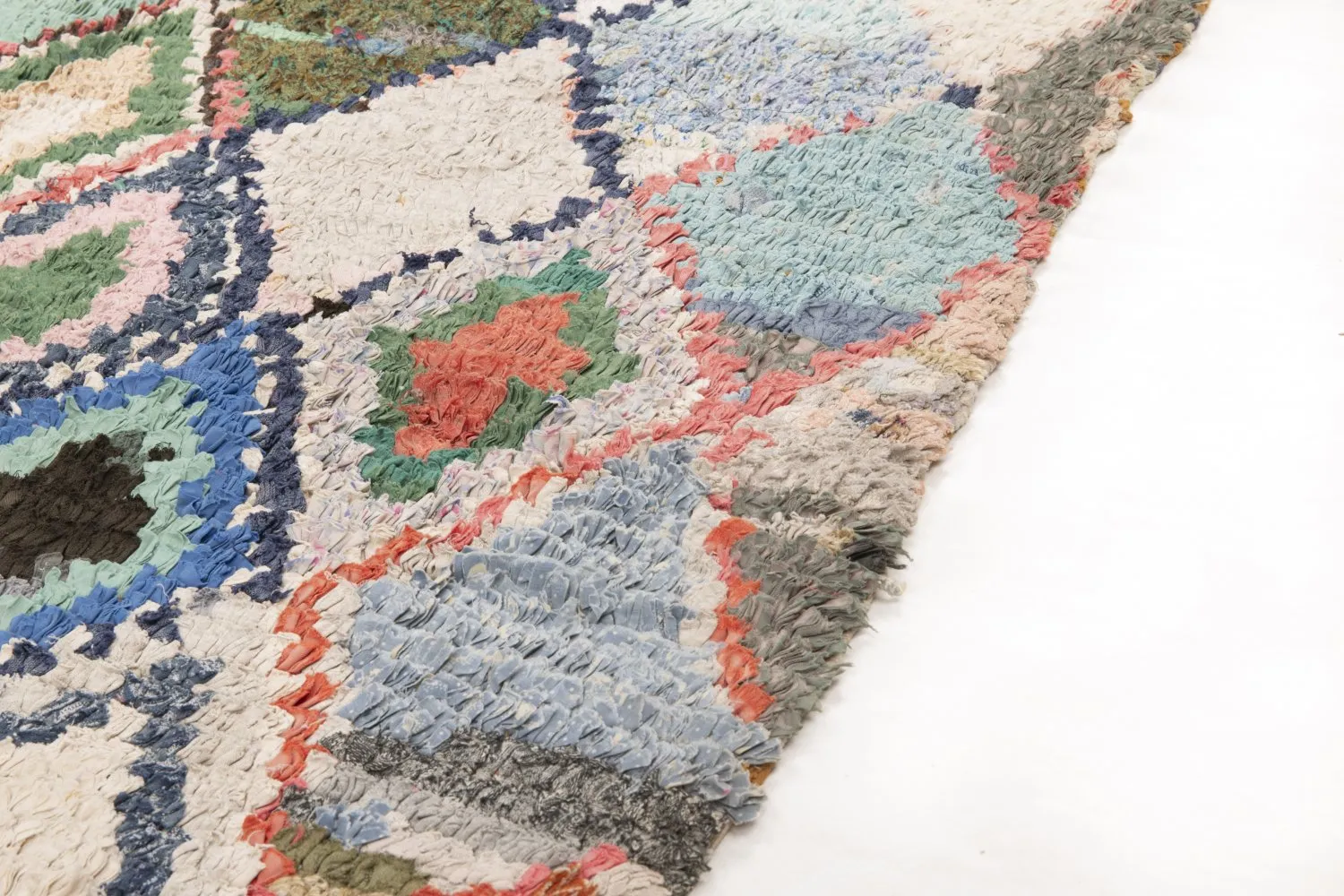 Berberyjskie Dywany Boucherouite Z Maroka 230 x 130 cm