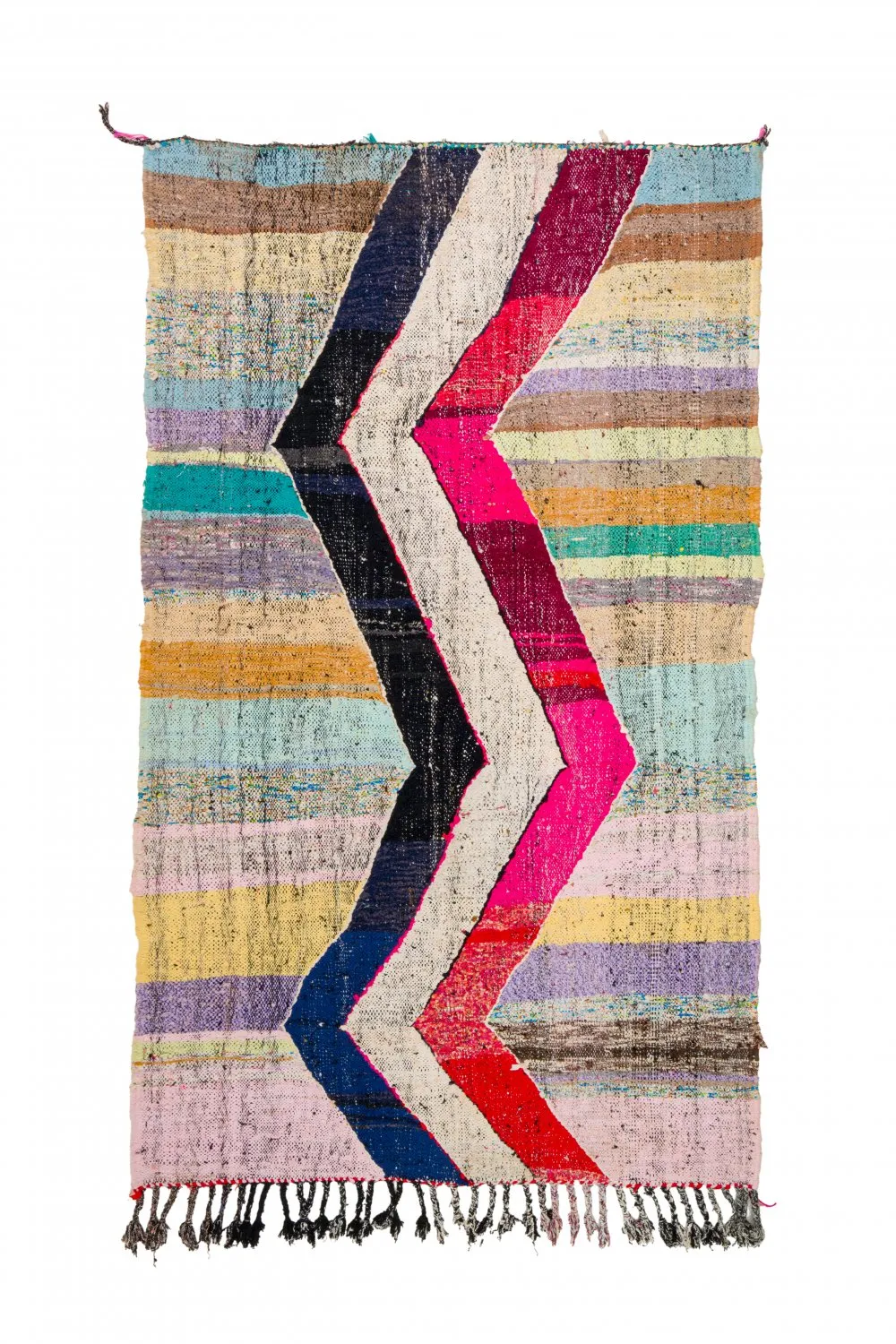Berberyjskie Dywany Boucherouite Z Maroka 125 x 220 cm