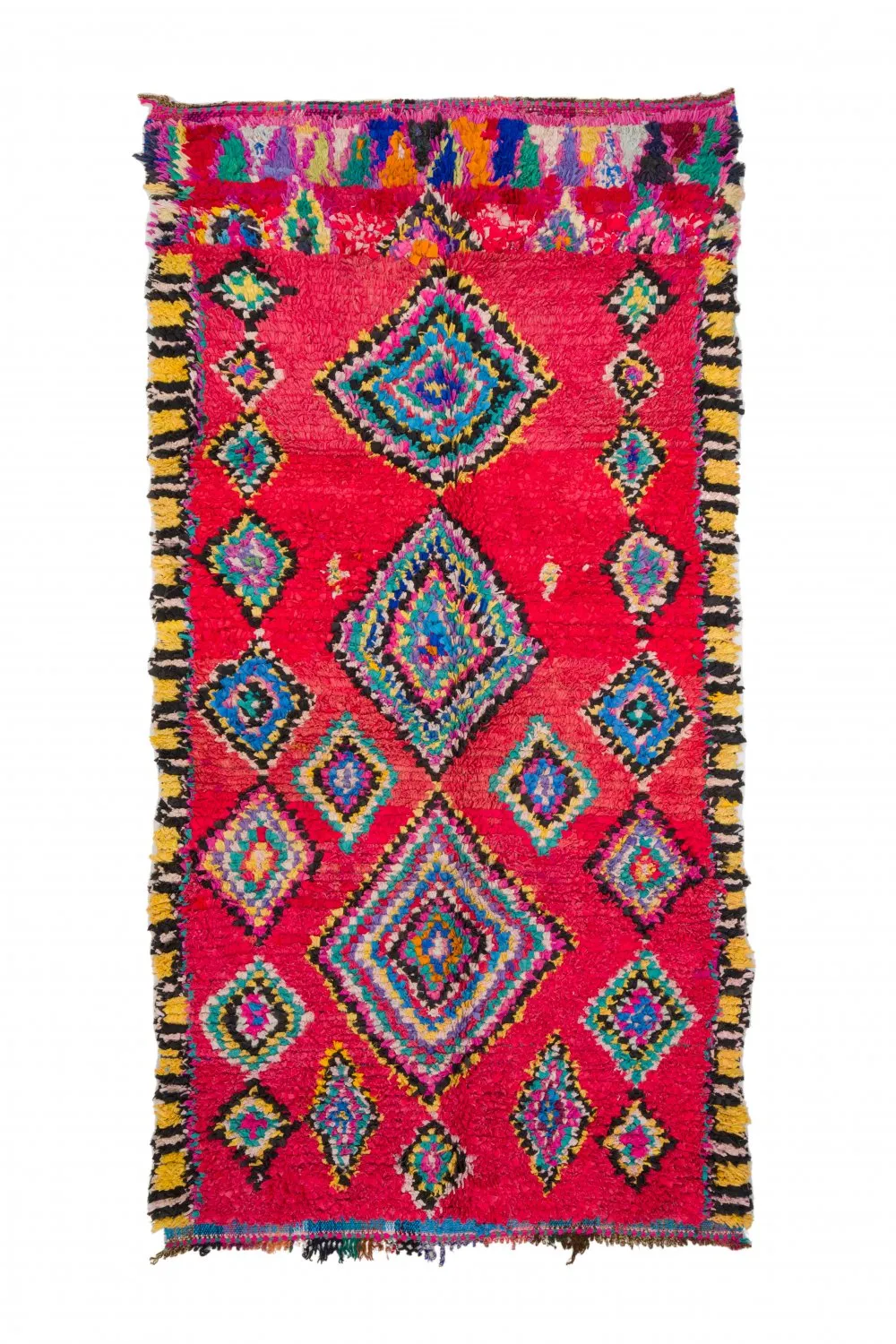 Berberyjskie Dywany Boucherouite Z Maroka 290 x 140 cm