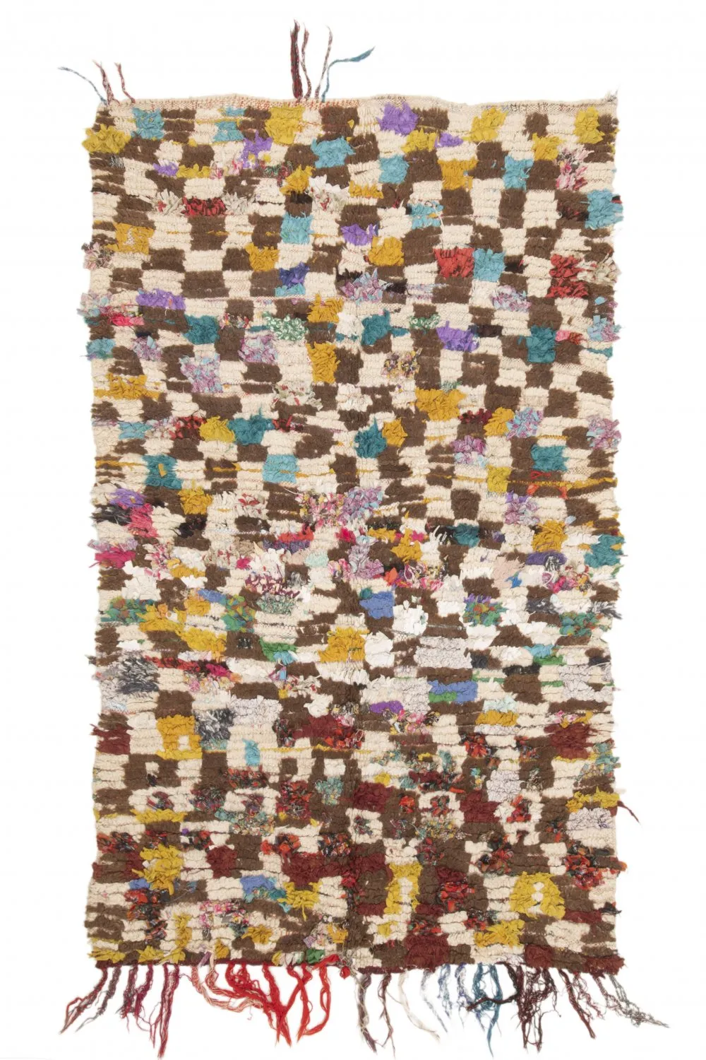 Berberyjskie Dywany Boucherouite Z Maroka 215 x 130 cm