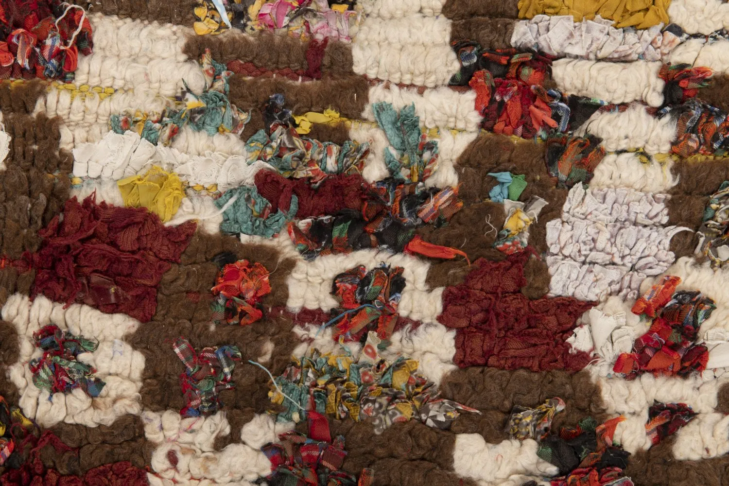Berberyjskie Dywany Boucherouite Z Maroka 215 x 130 cm