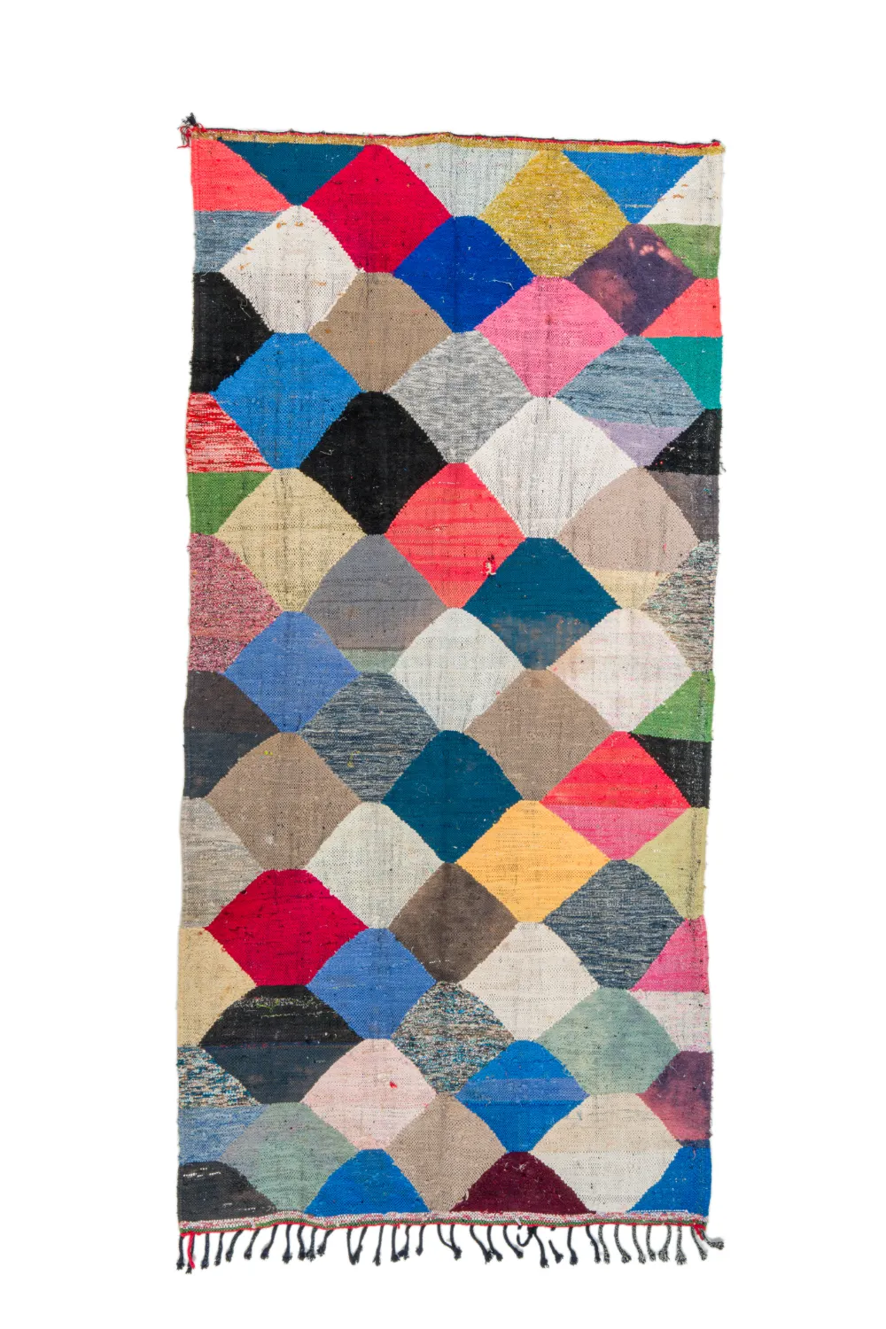 Berberyjskie Dywany Boucherouite Z Maroka 145 x 300 cm