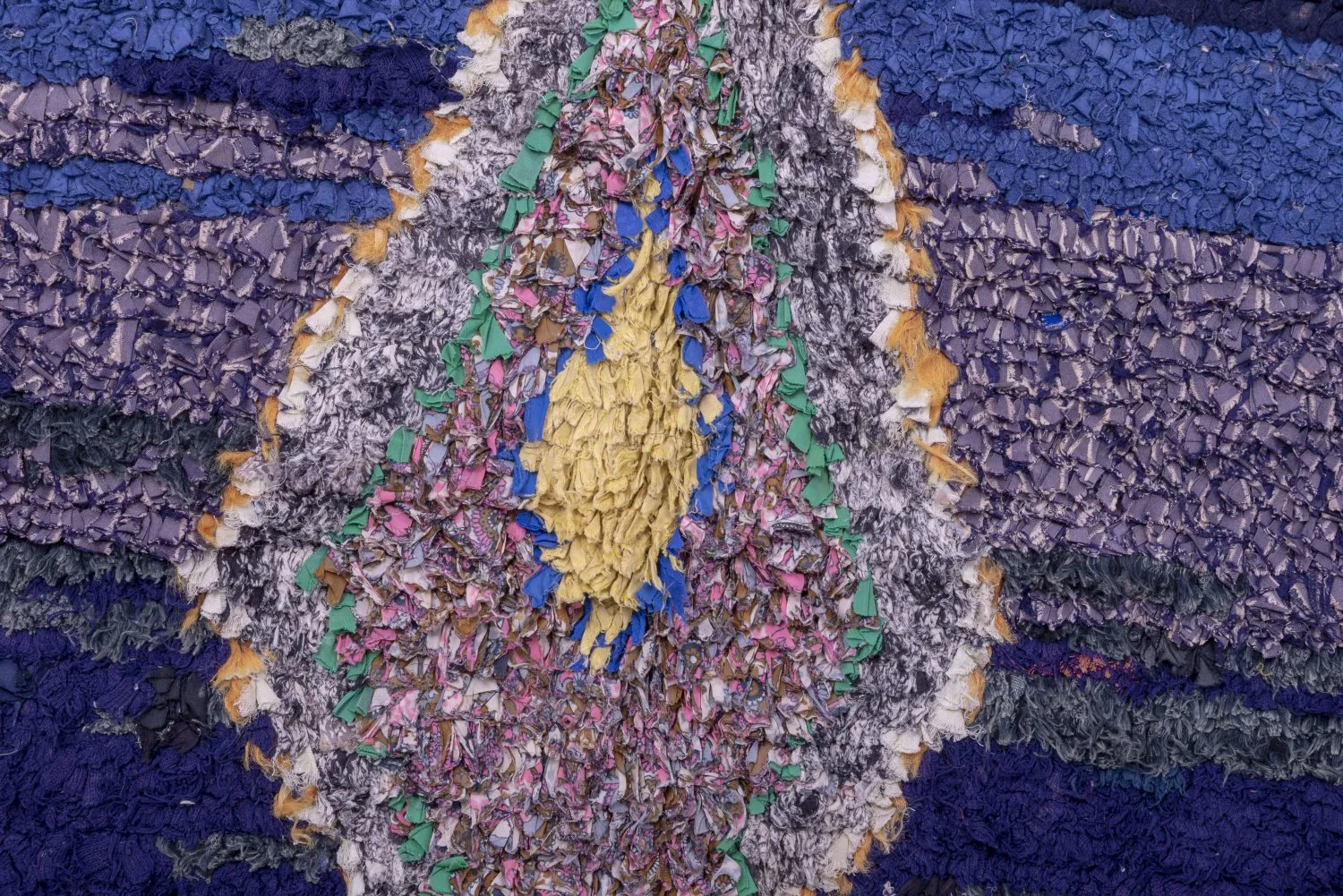 Berberyjskie Dywany Boucherouite Z Maroka 230 x 170 cm