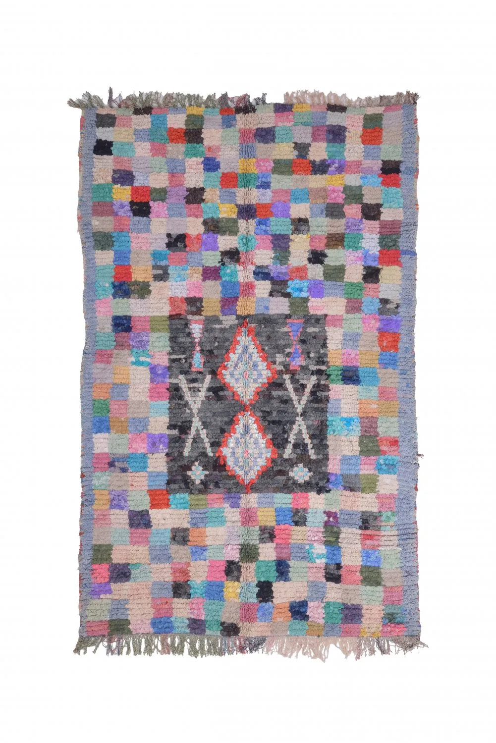 Berberyjskie Dywany Boucherouite Z Maroka 215 x 135 cm