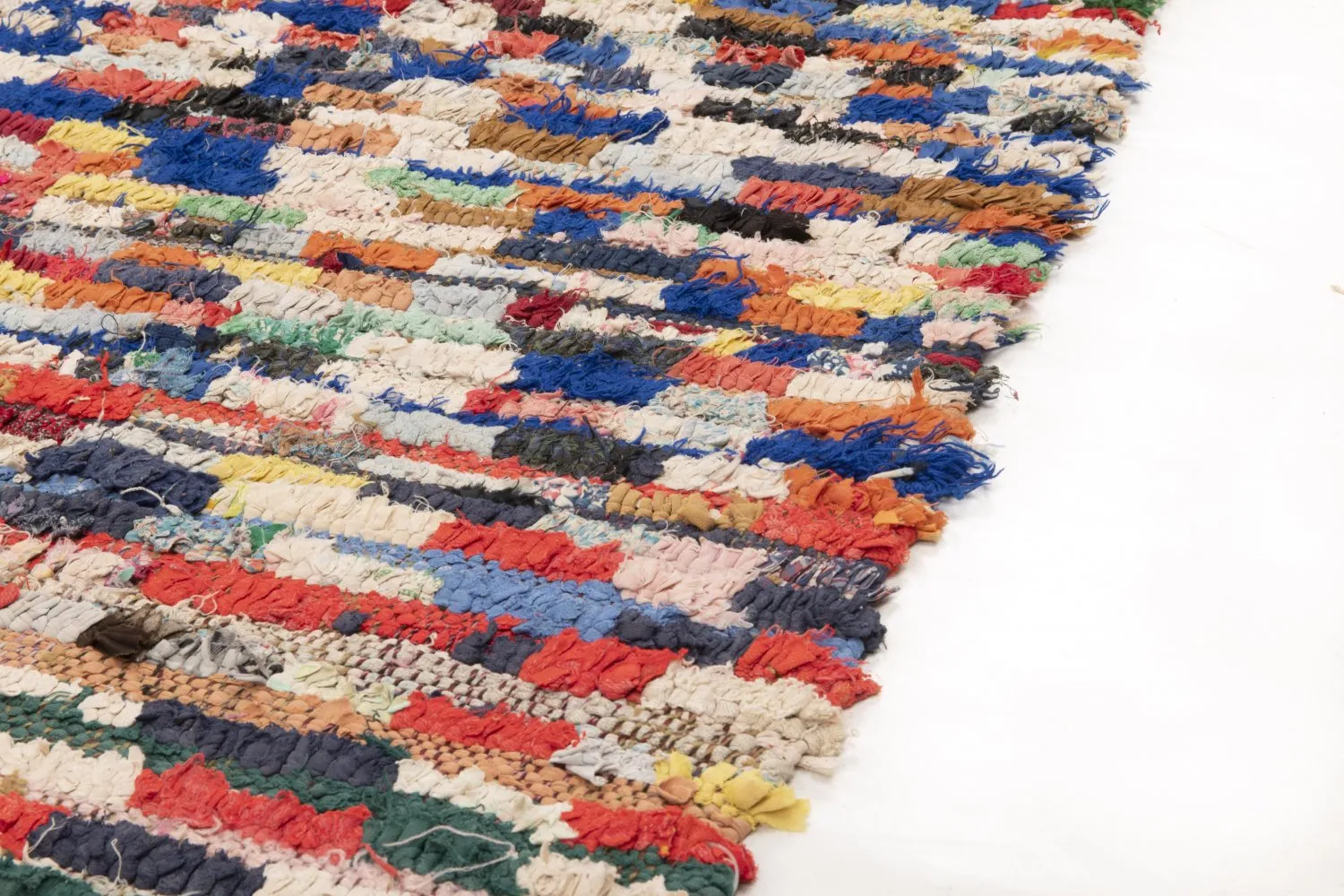 Berberyjskie Dywany Boucherouite Z Maroka 225 x 170 cm