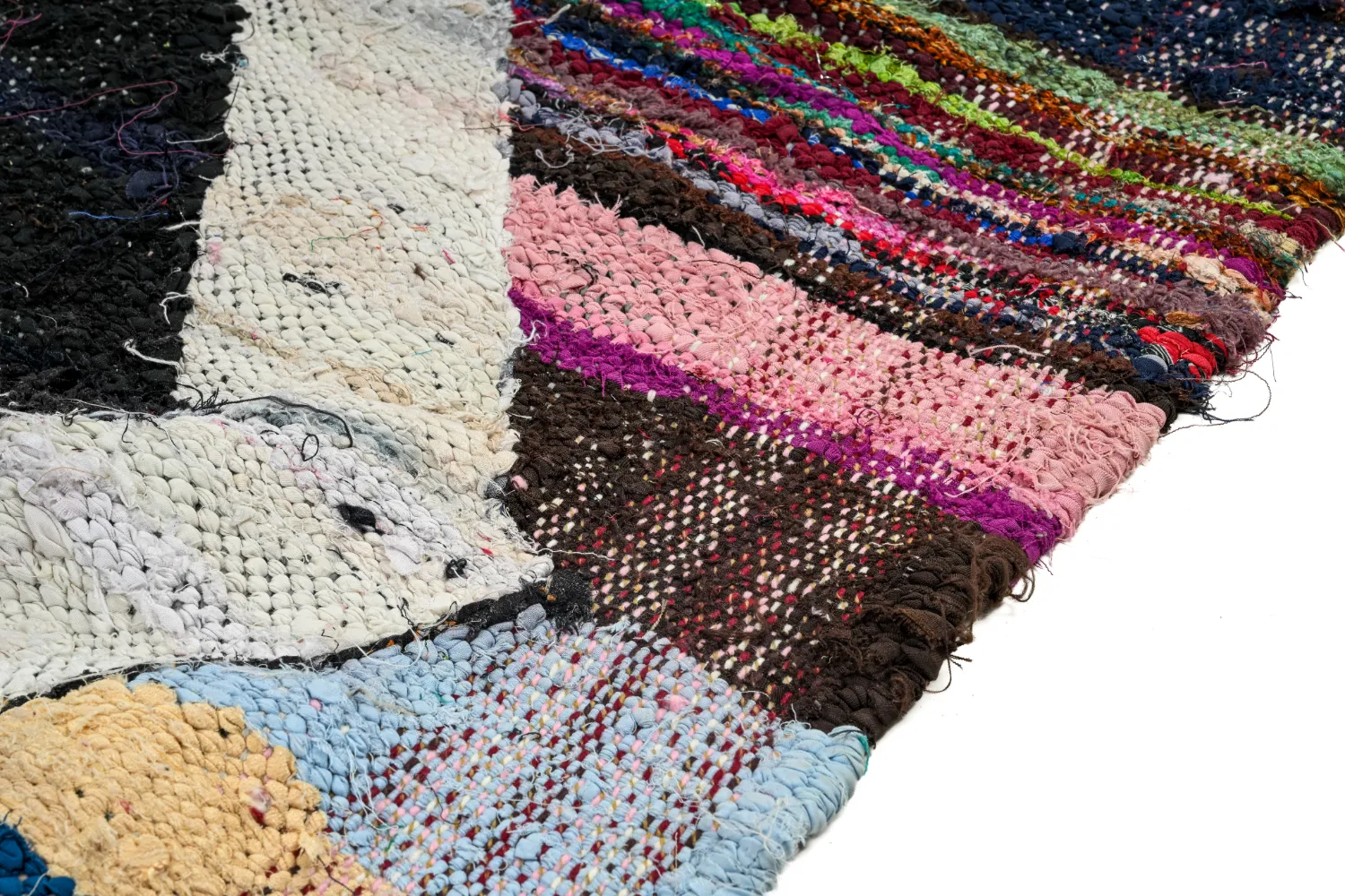 Berberyjskie Dywany Boucherouite Z Maroka 165 x 290 cm