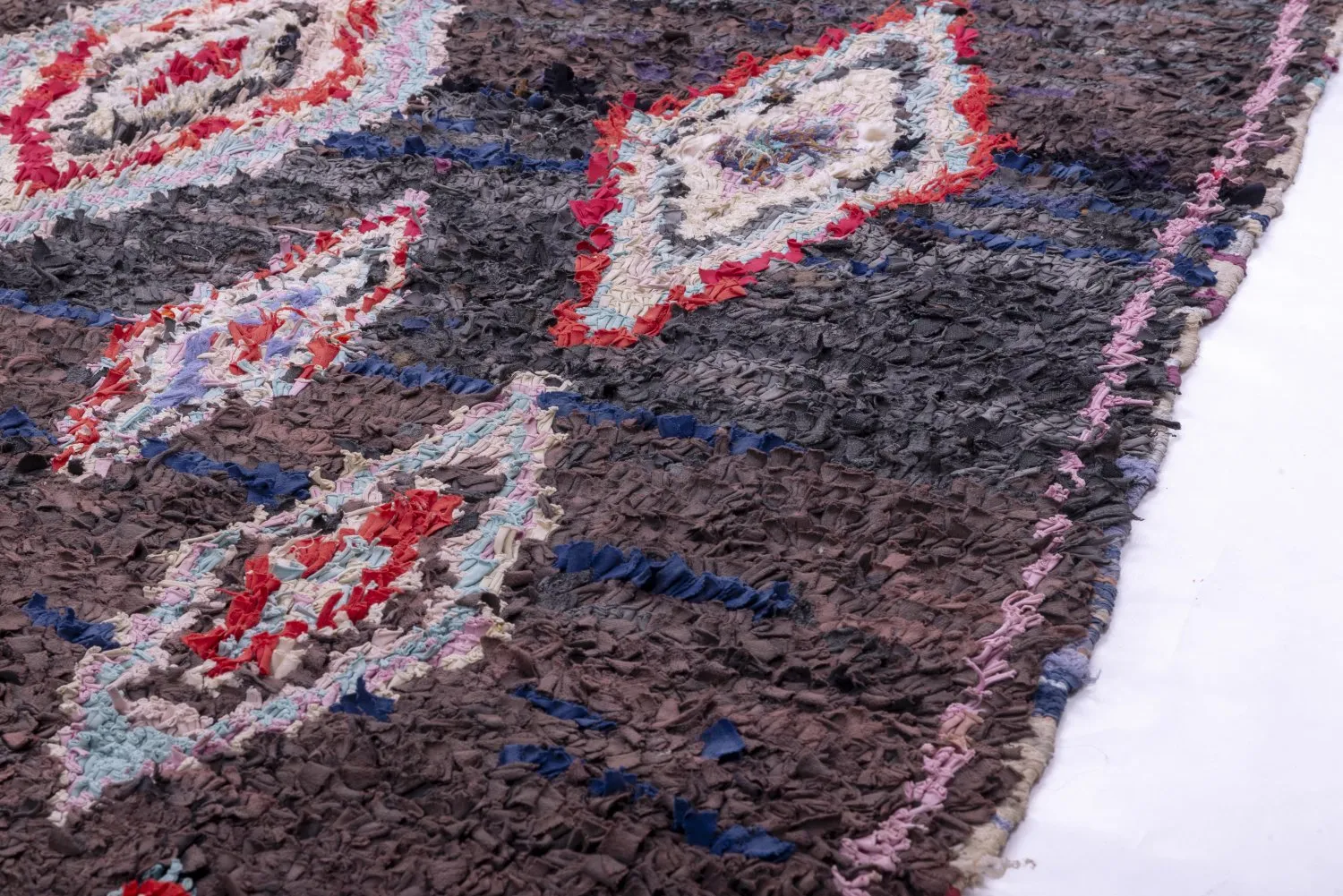 Berberyjskie Dywany Boucherouite Z Maroka 270 x 150 cm