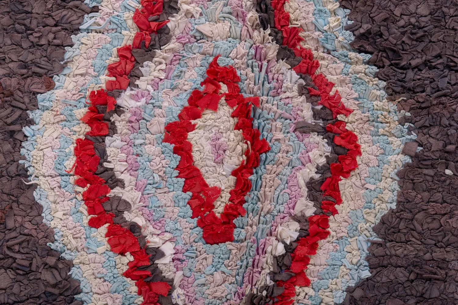 Berberyjskie Dywany Boucherouite Z Maroka 270 x 150 cm