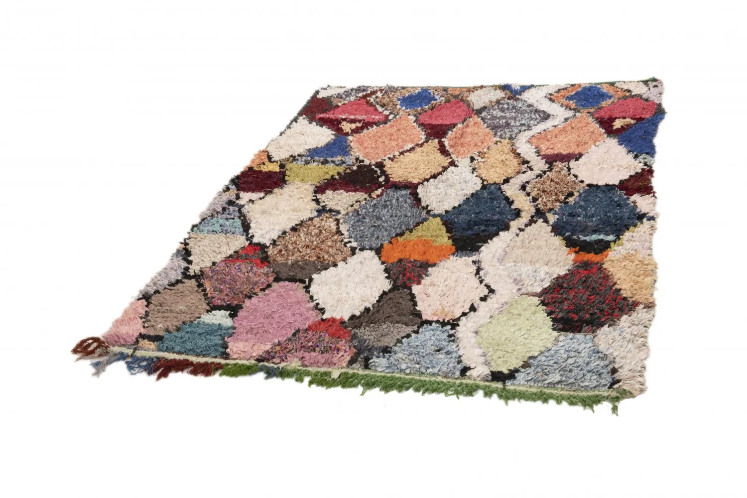 Berberyjskie Dywany Boucherouite Z Maroka 200 x 145 cm