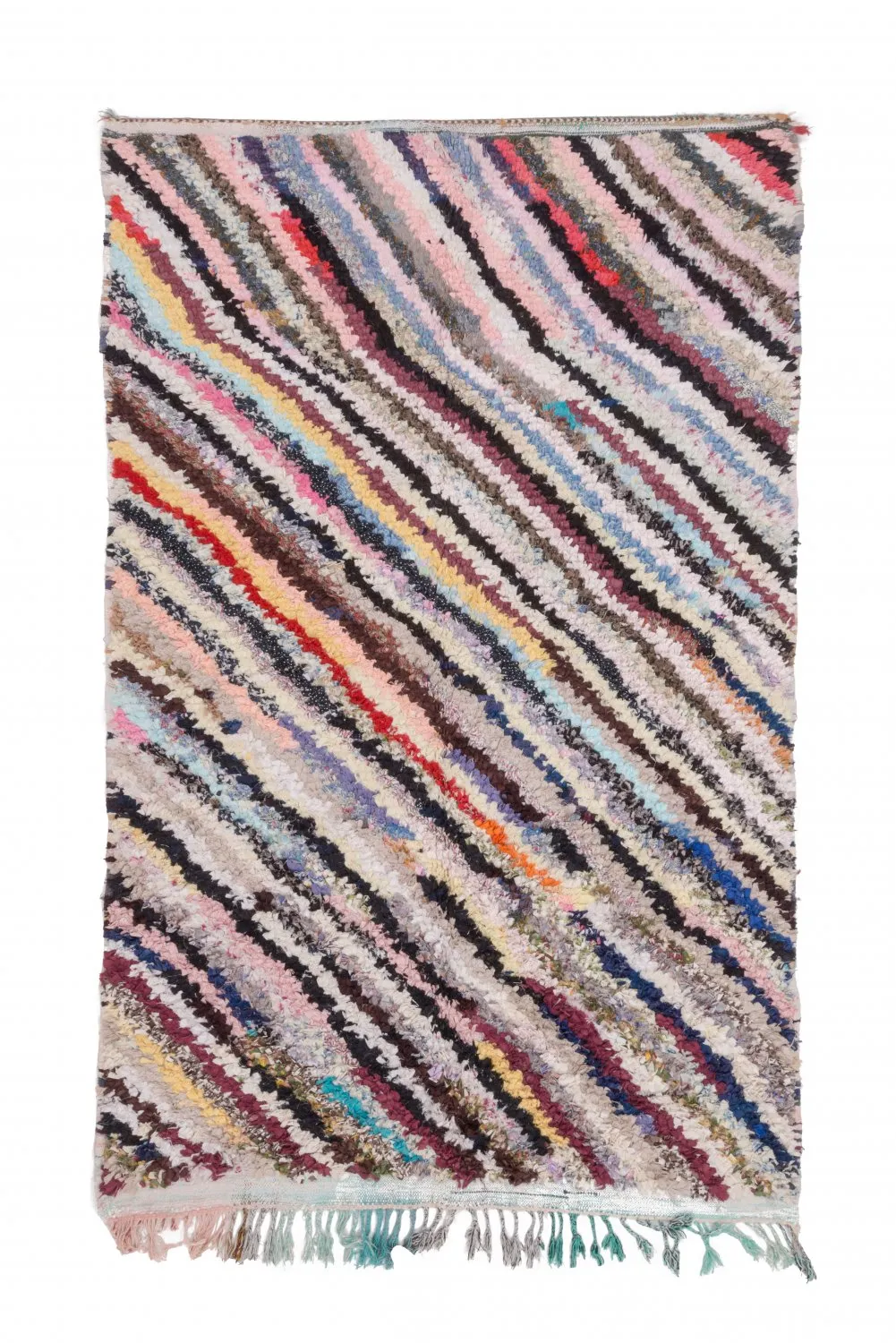 Berberyjskie Dywany Boucherouite Z Maroka 240 x 150 cm