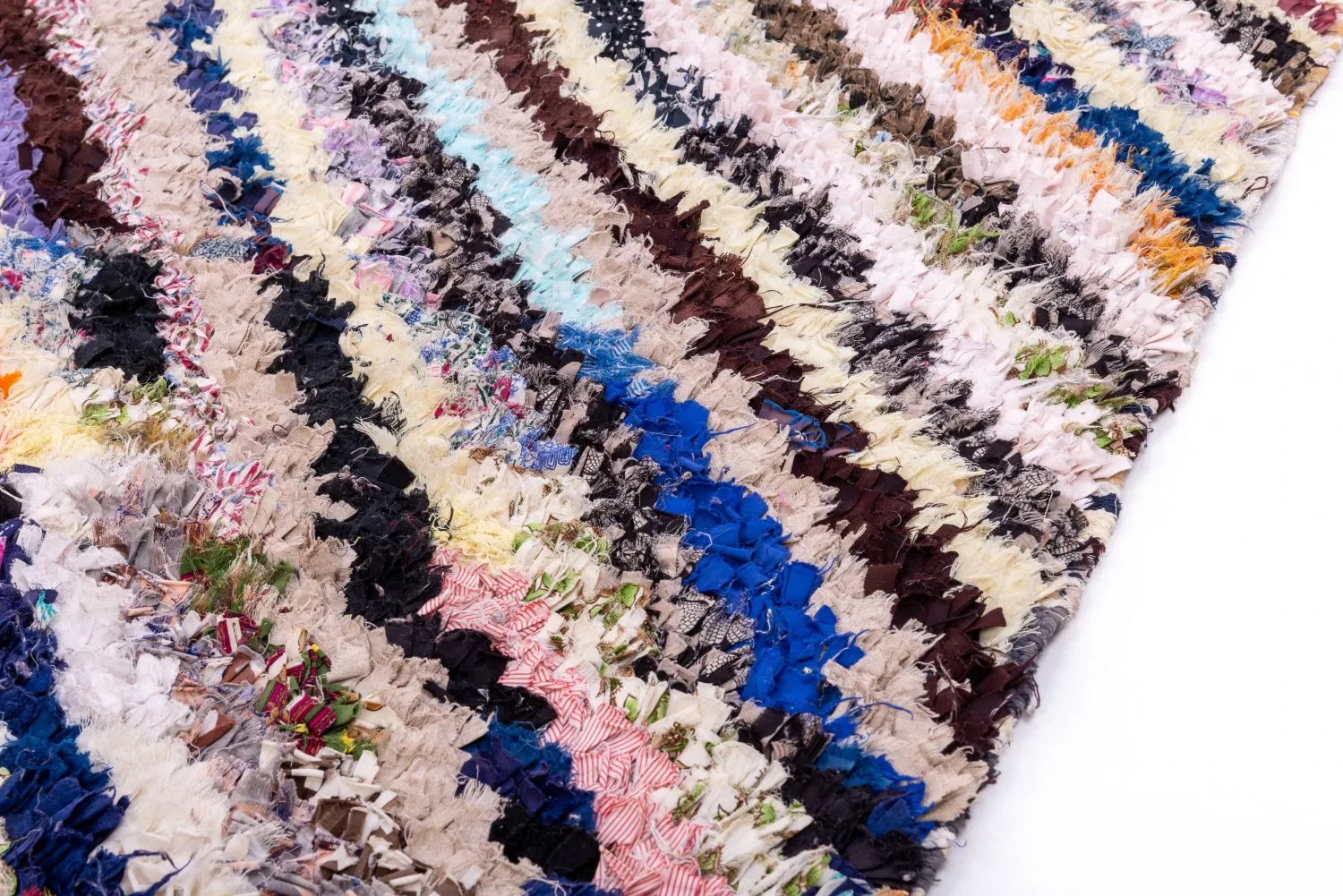 Berberyjskie Dywany Boucherouite Z Maroka 240 x 150 cm