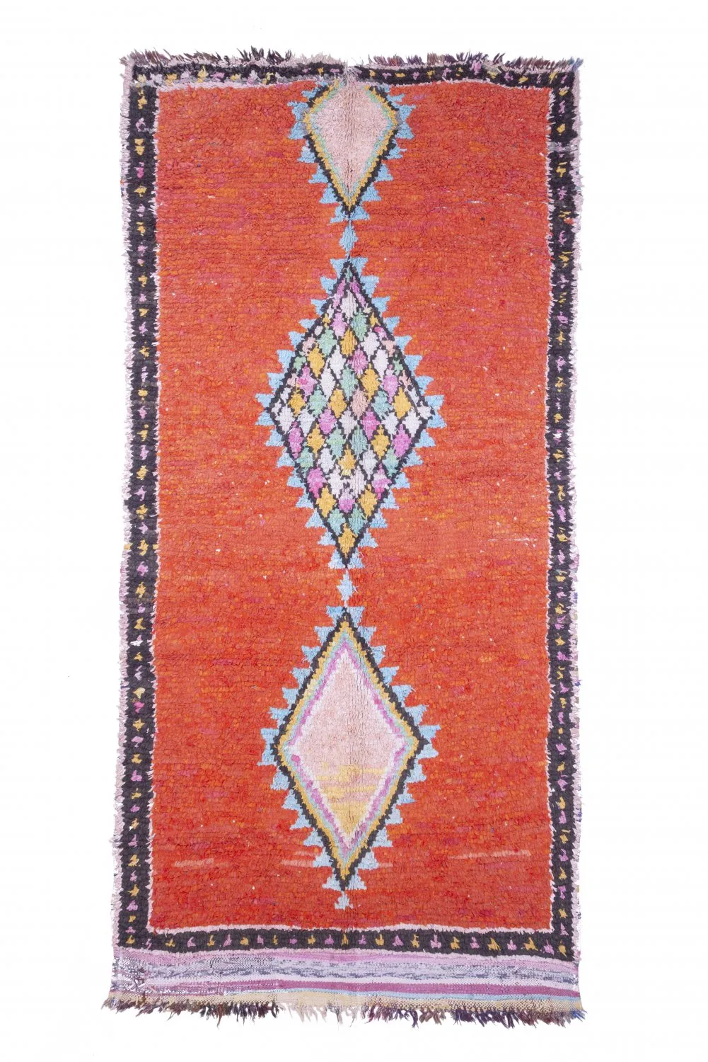 Berberyjskie Dywany Boucherouite Z Maroka 365 x 175 cm