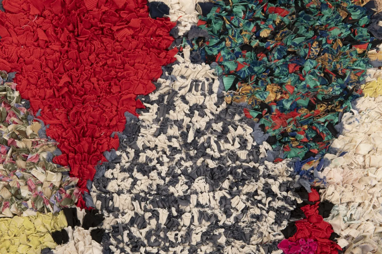 Berberyjskie Dywany Boucherouite Z Maroka 190 x 100 cm