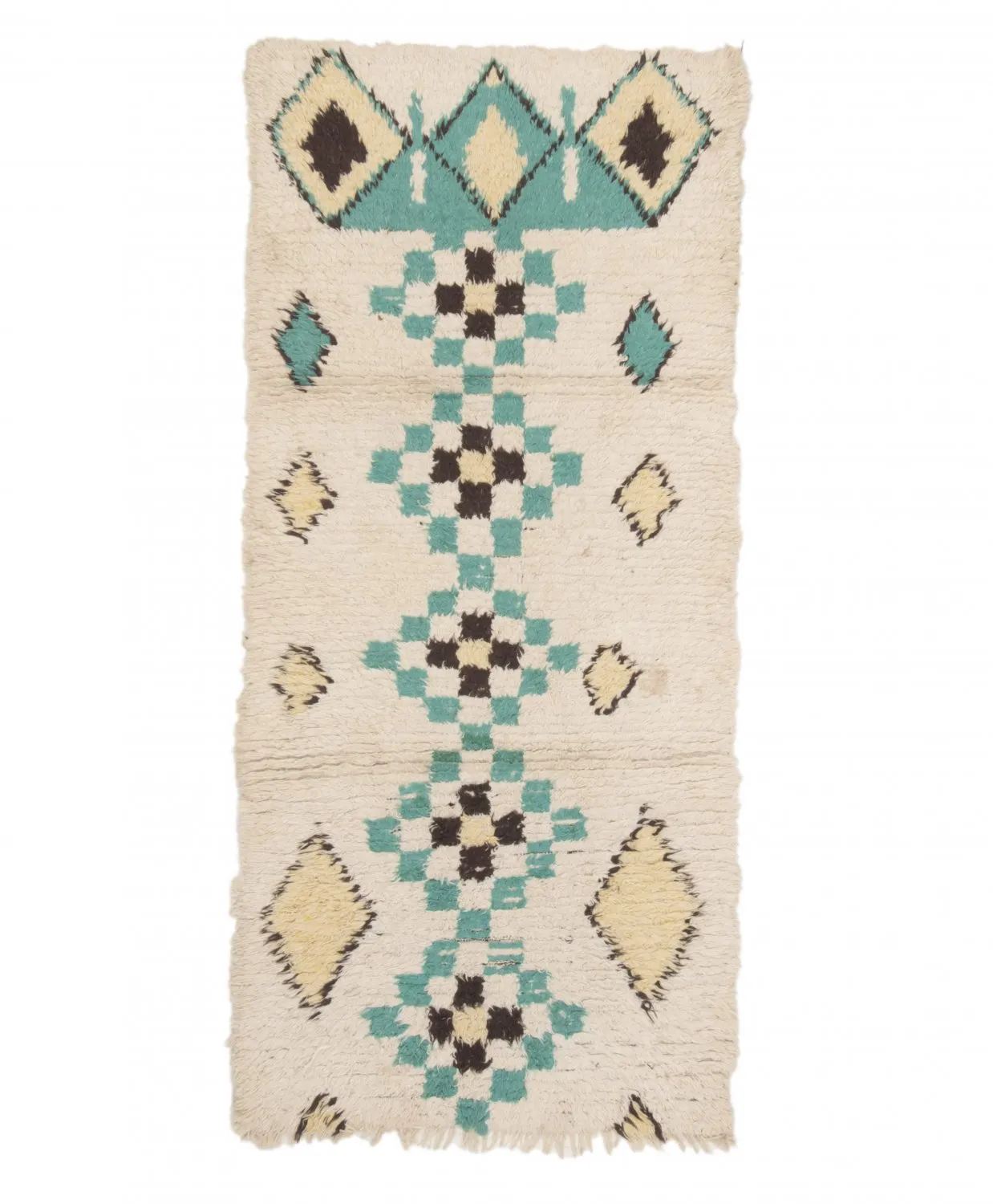 Berberyjskie Dywany Boucherouite Z Maroka 175 x 85 cm